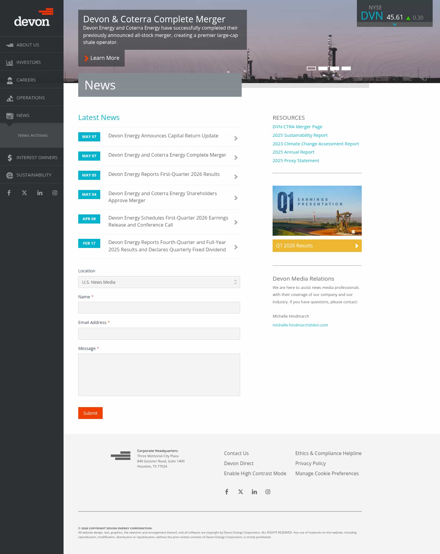 Latest website image capture