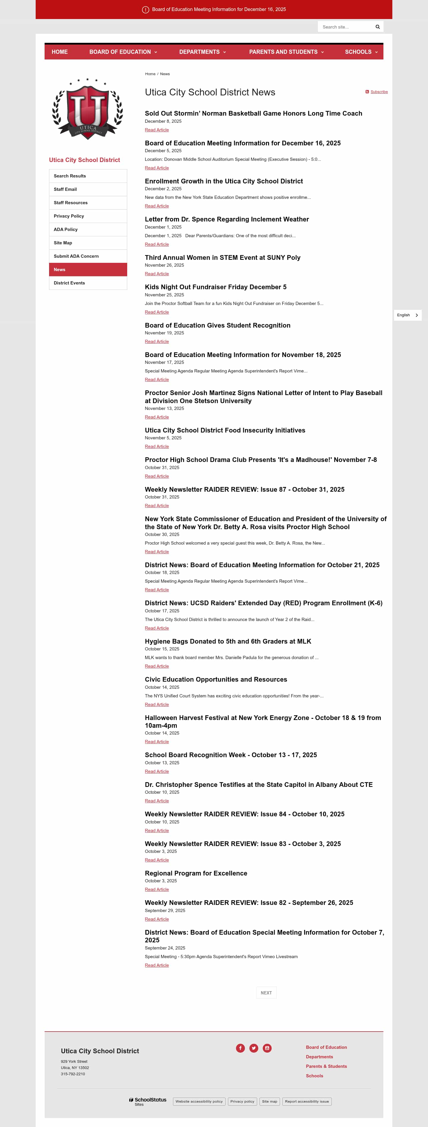 Latest website image capture