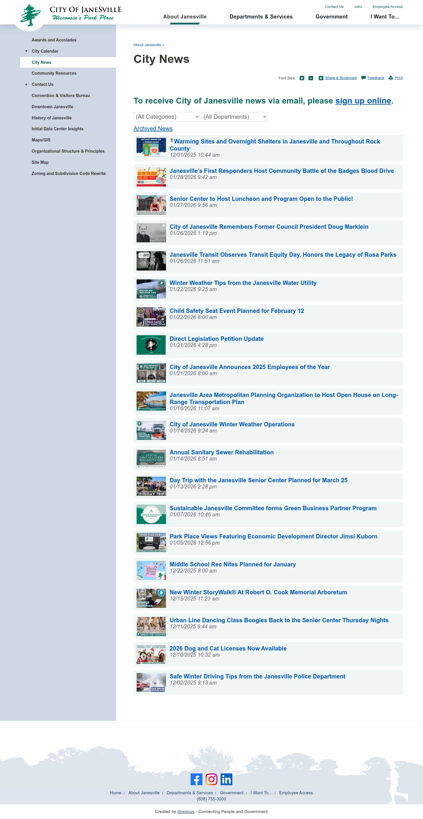 Latest website image capture