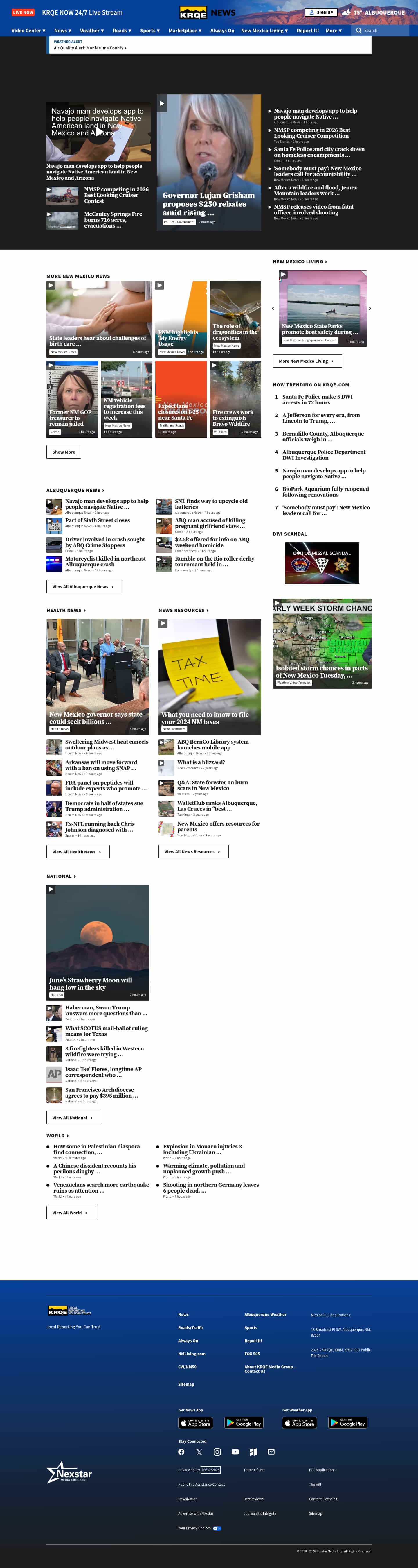 Latest website image capture