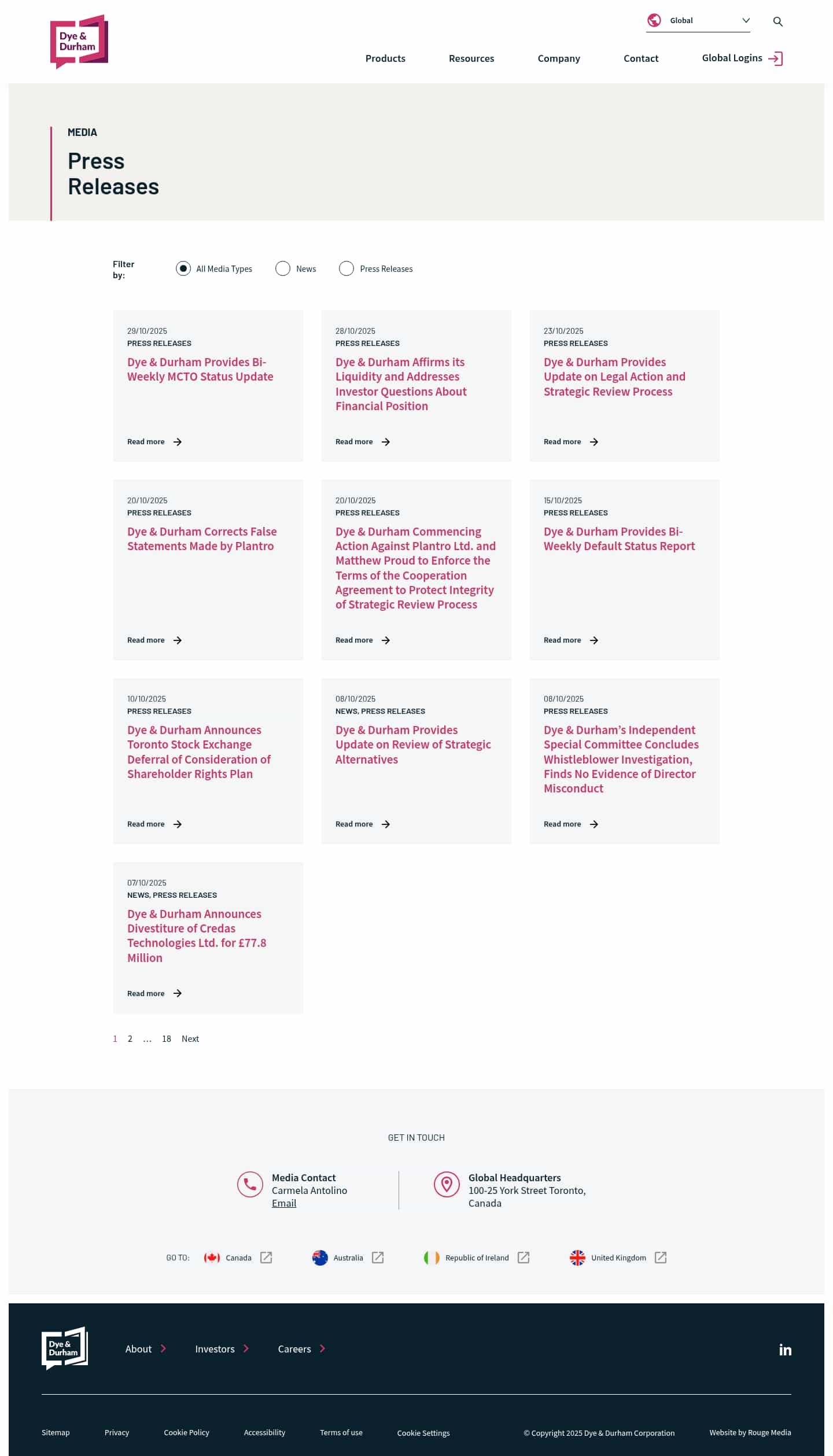 Latest website image capture