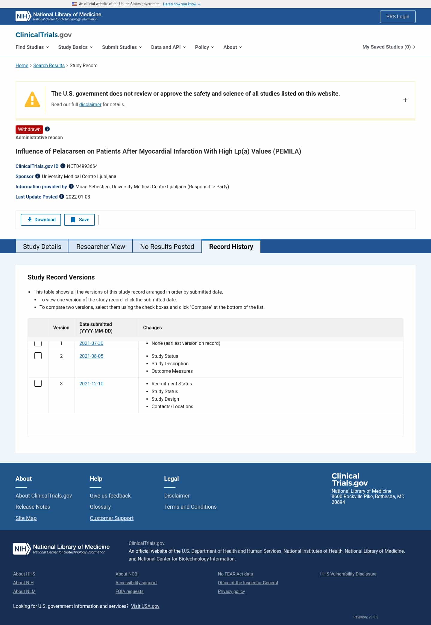 Latest website image capture