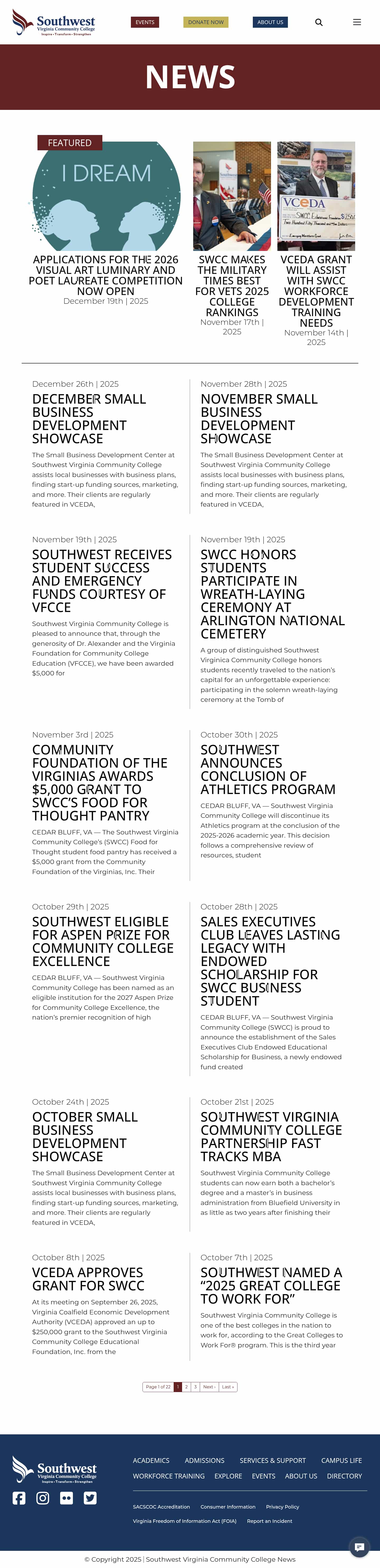 Latest website image capture