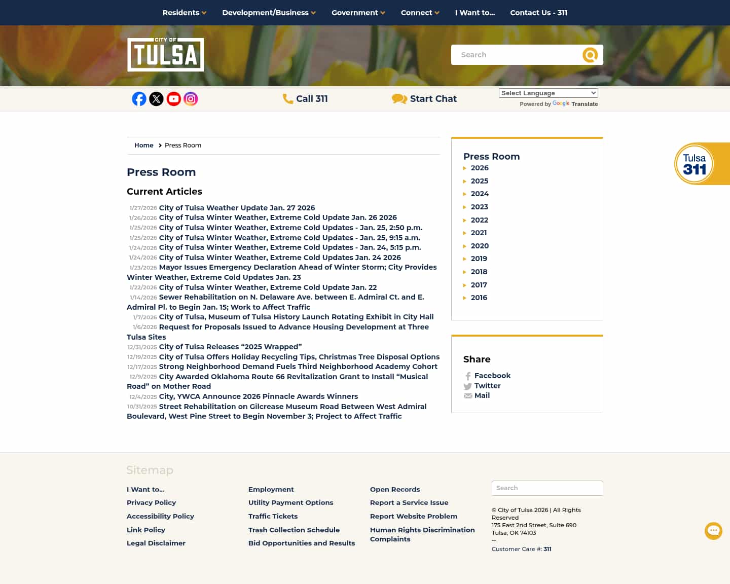 Latest website image capture
