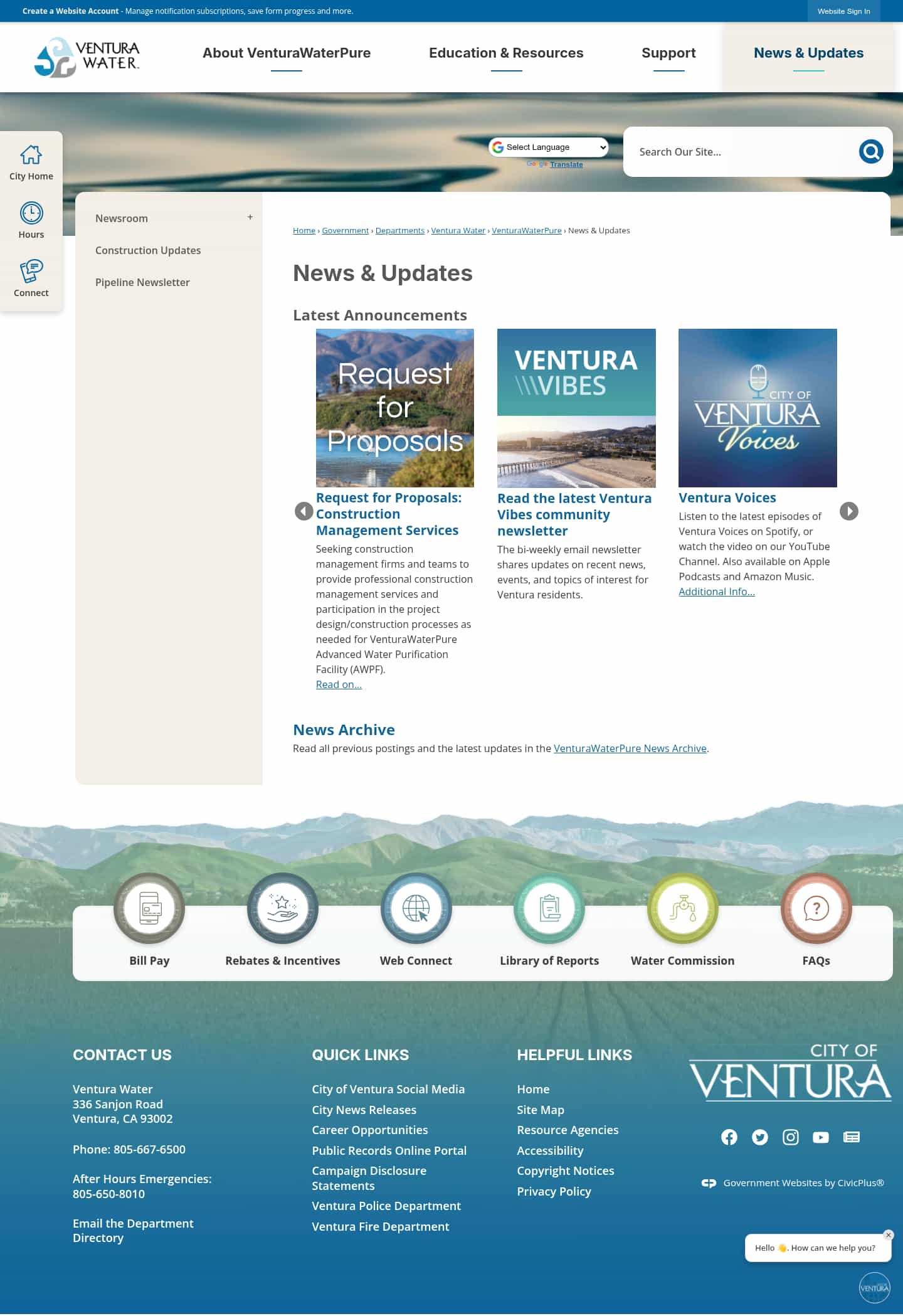 Latest website image capture