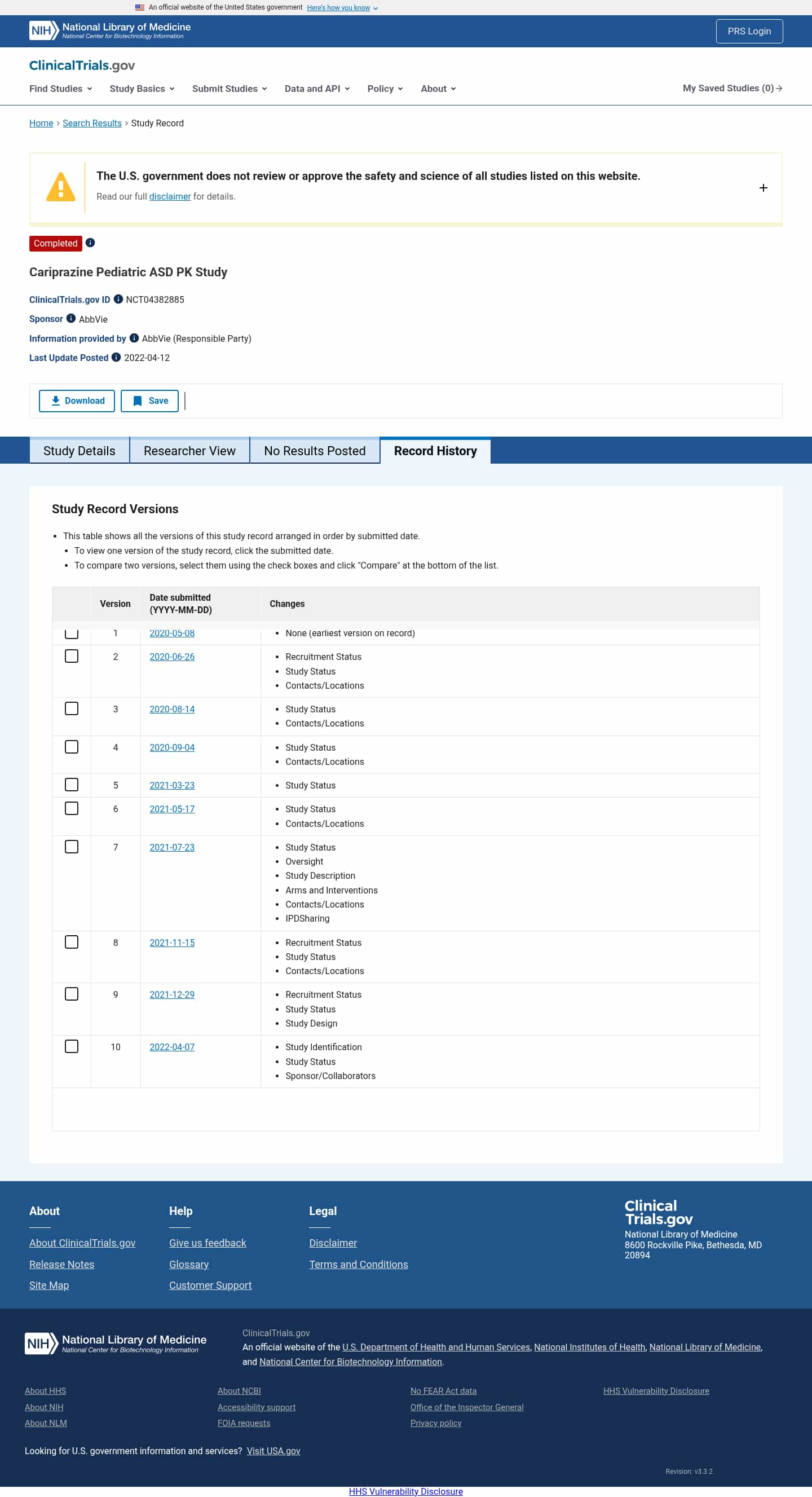 Latest website image capture