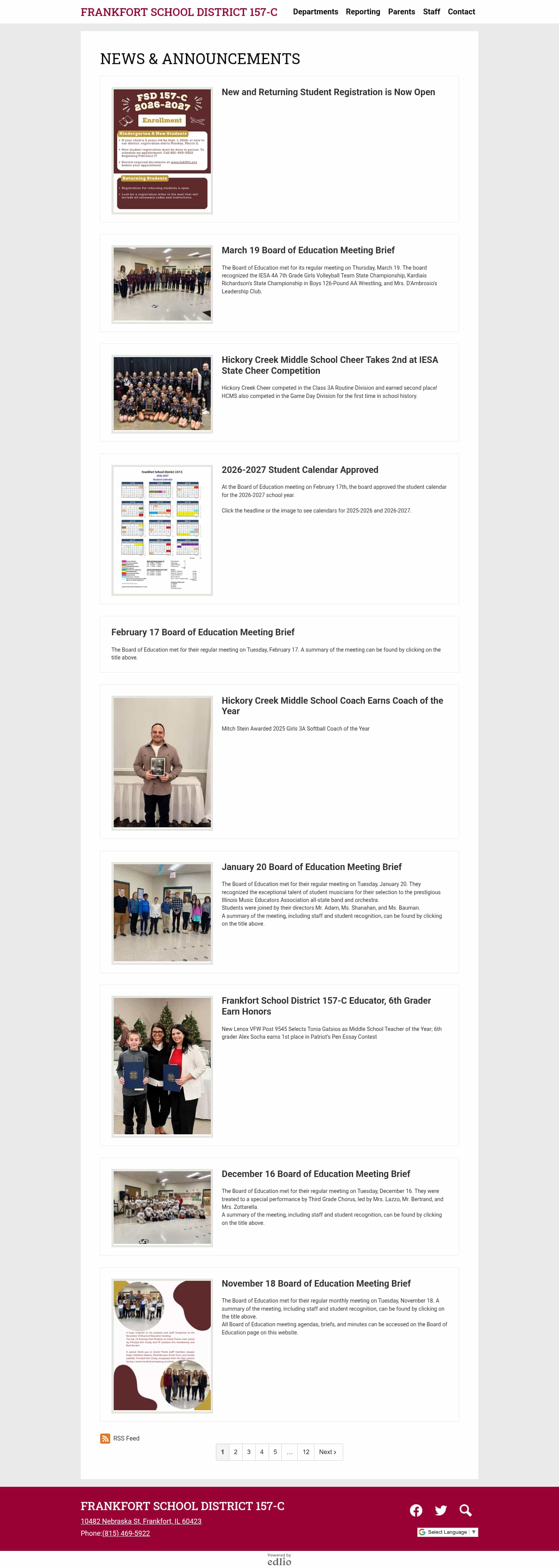 Latest website image capture