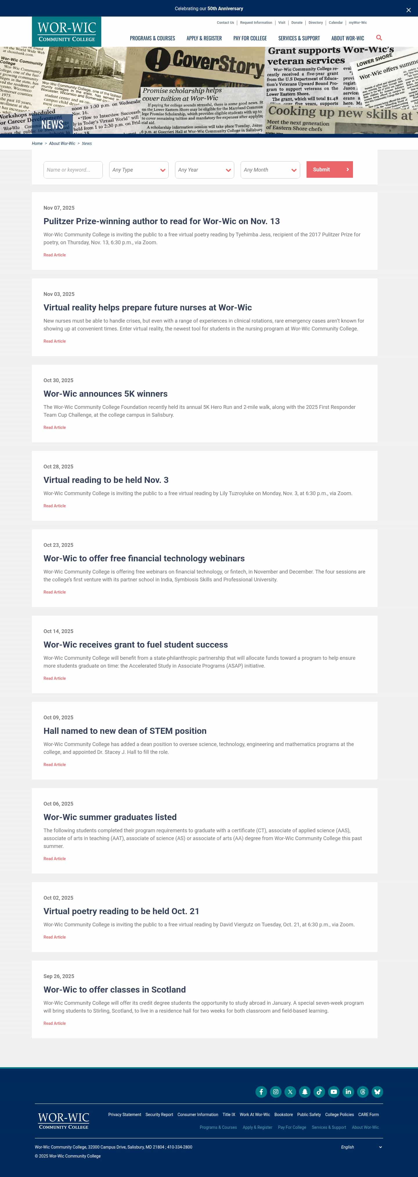 Latest website image capture