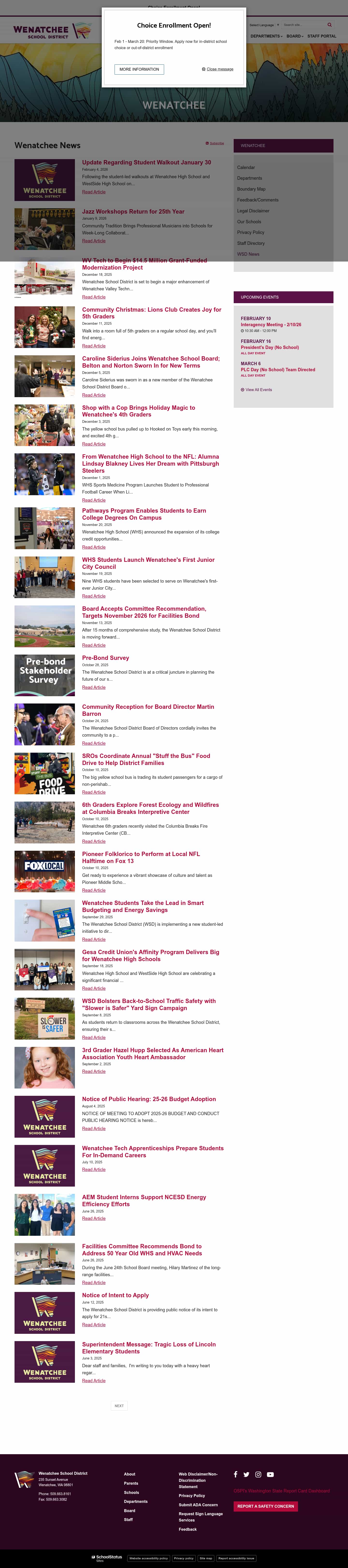 Latest website image capture