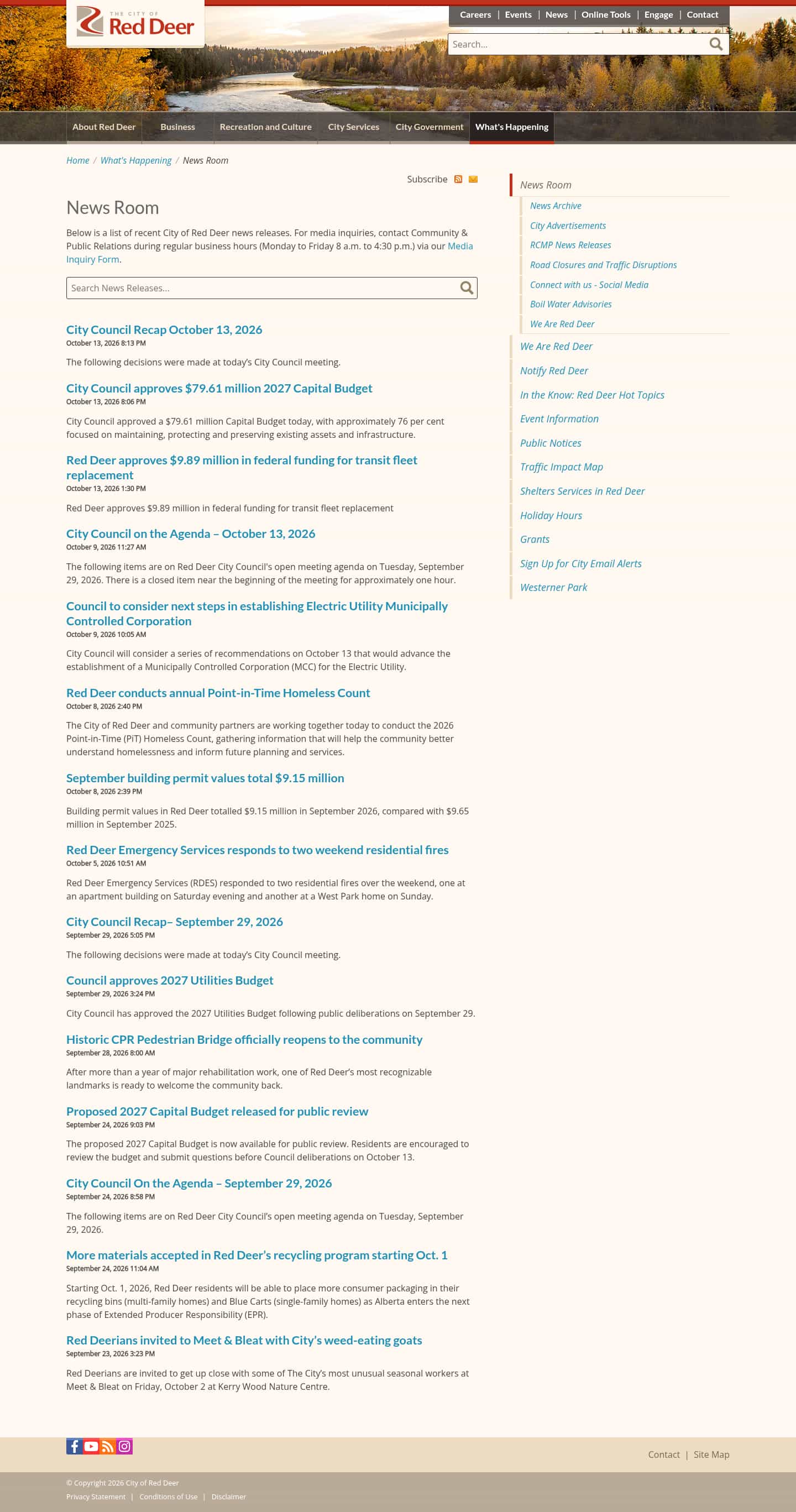 Latest website image capture