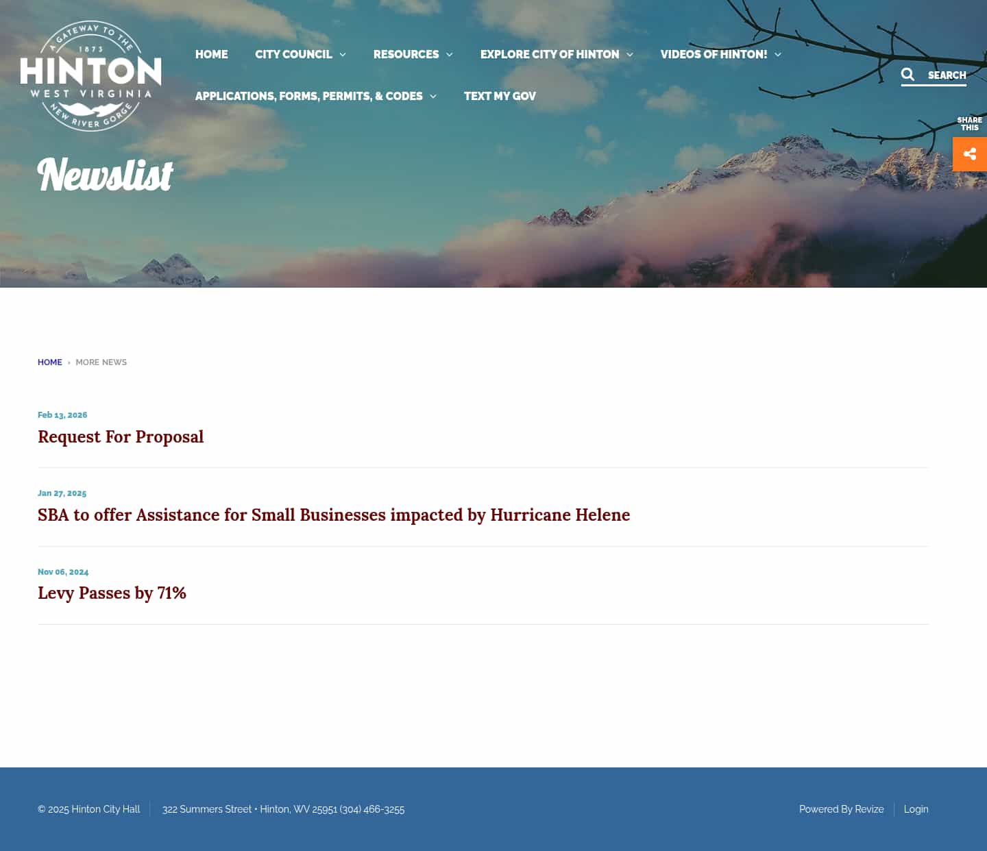 Latest website image capture