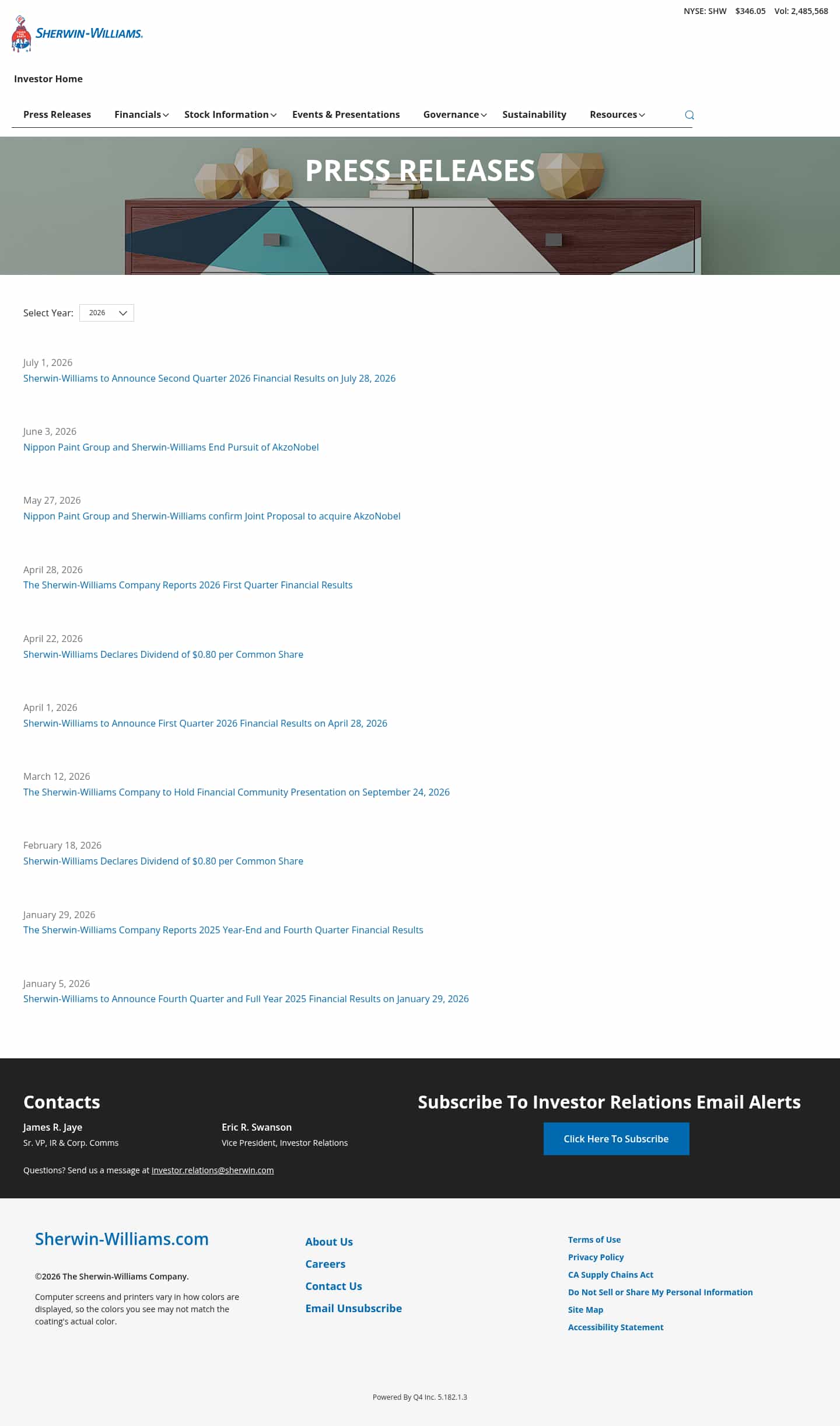 Latest website image capture