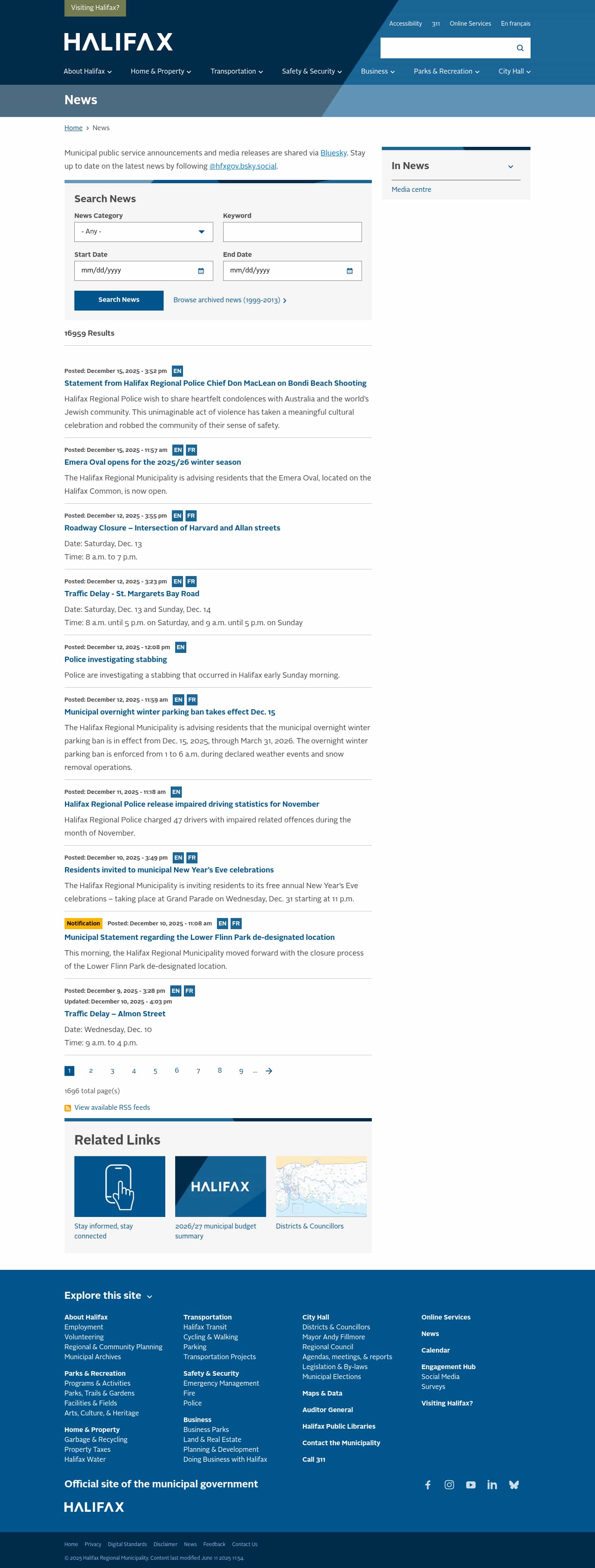 Latest website image capture