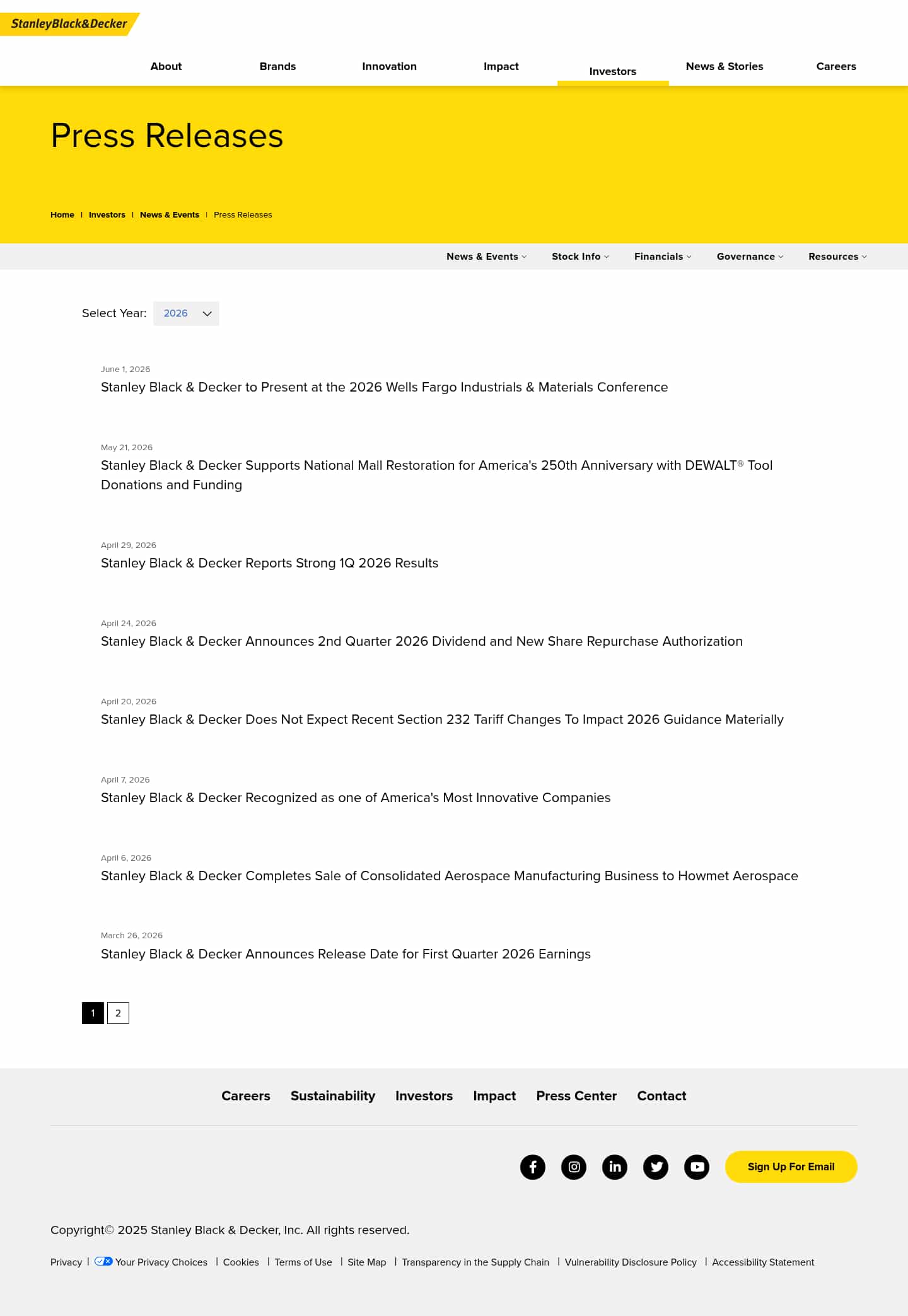 Latest website image capture