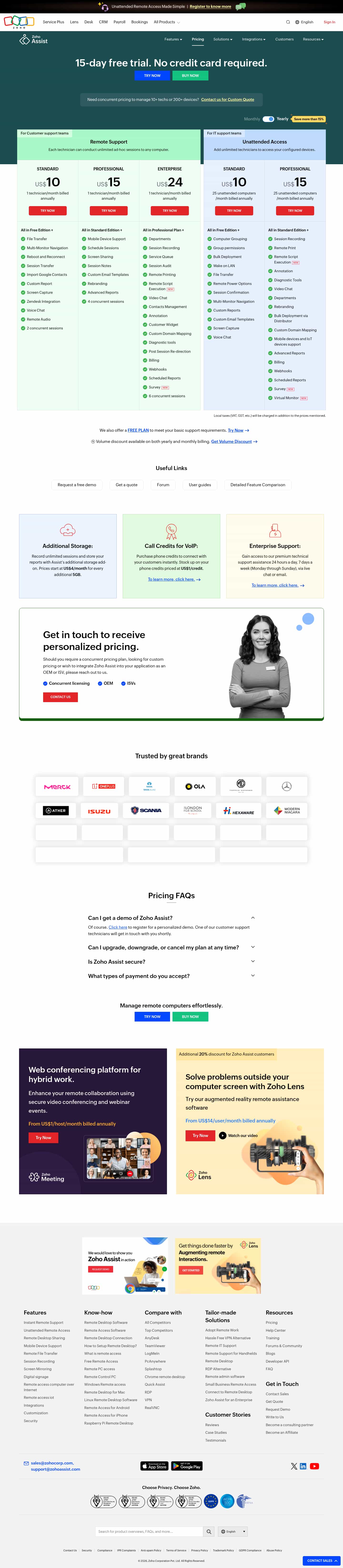 Latest website image capture
