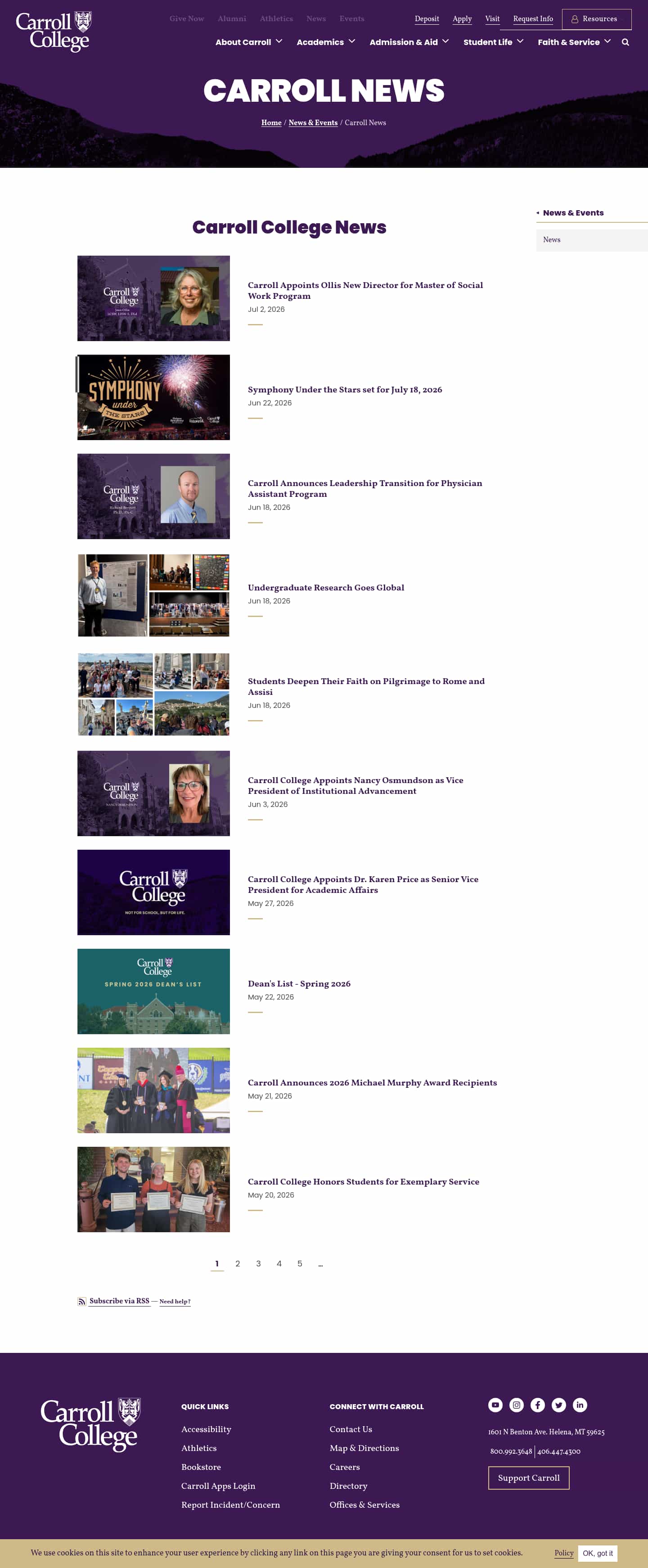 Latest website image capture