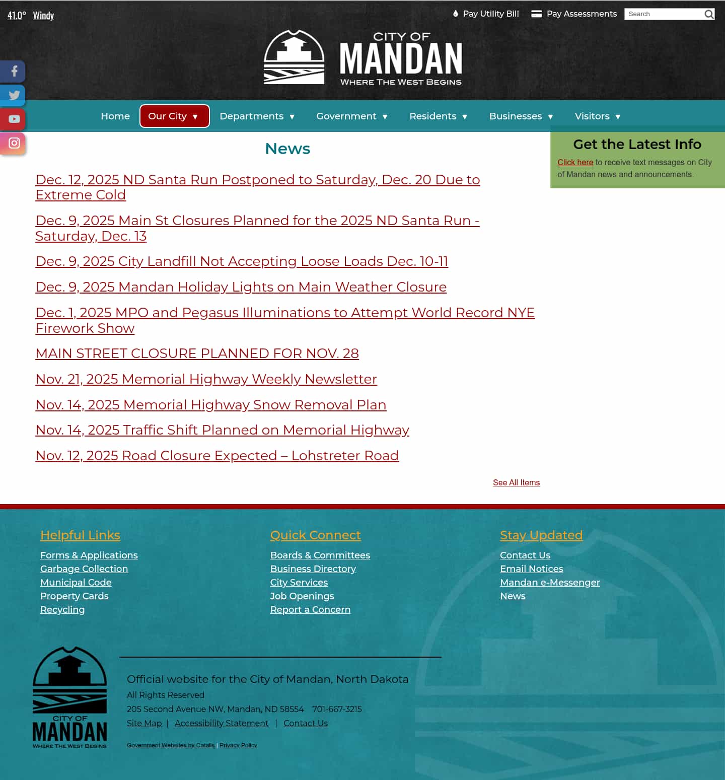 Latest website image capture