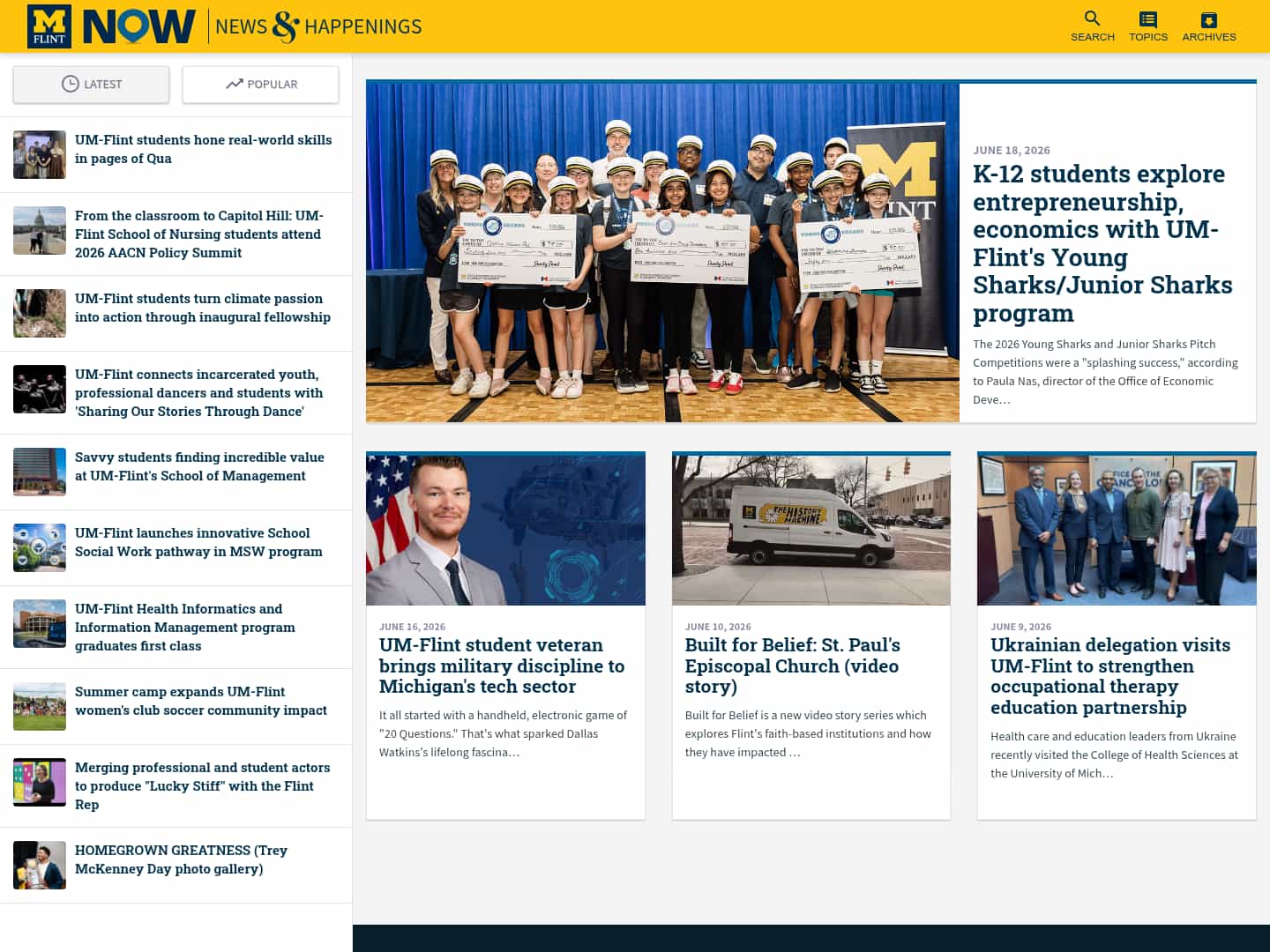 Latest website image capture