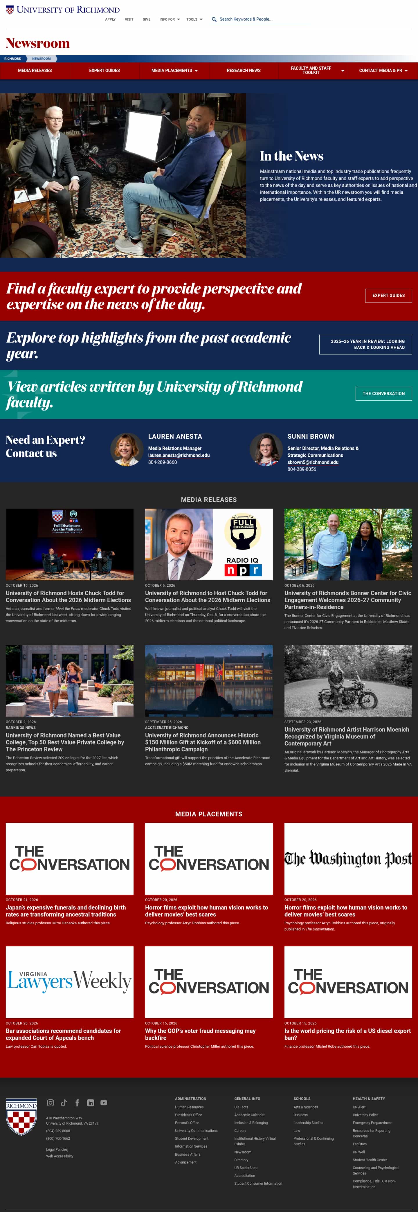 Latest website image capture