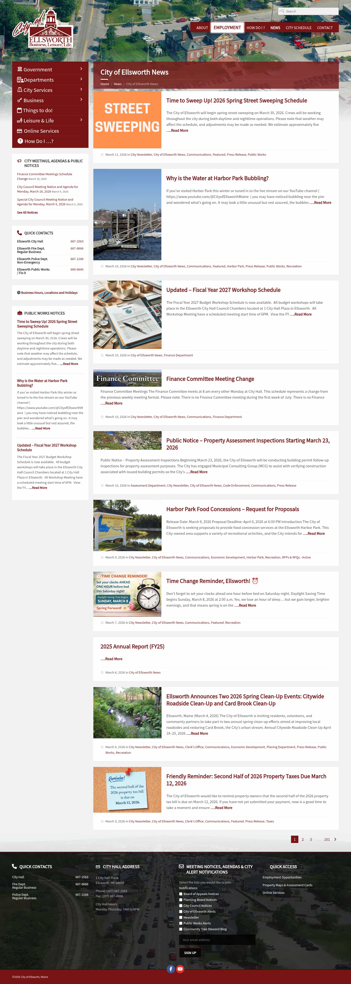 Latest website image capture