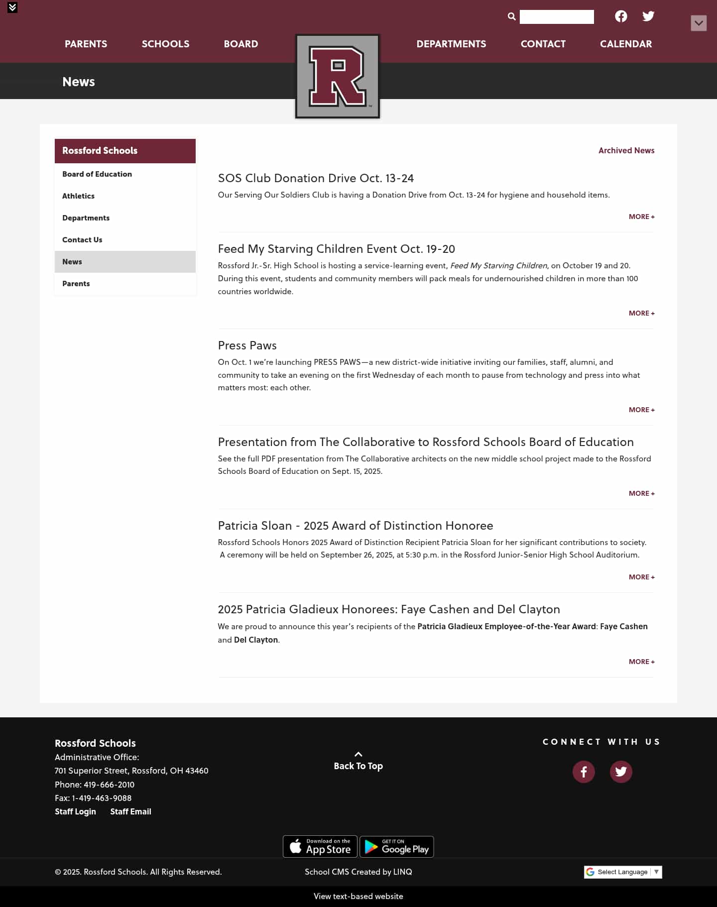 Latest website image capture