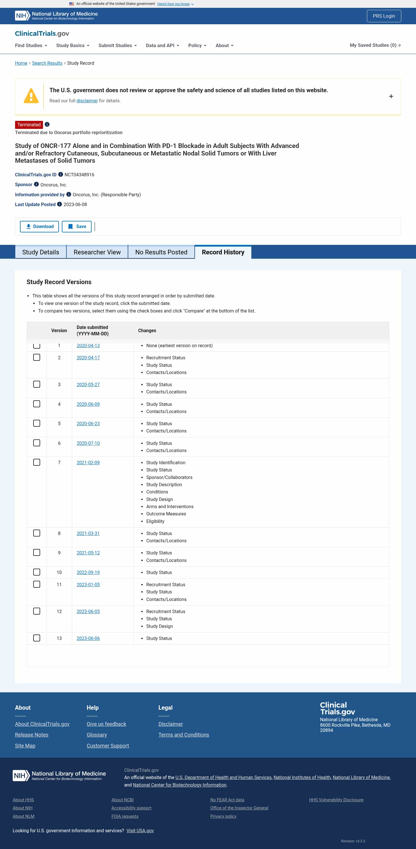 Latest website image capture