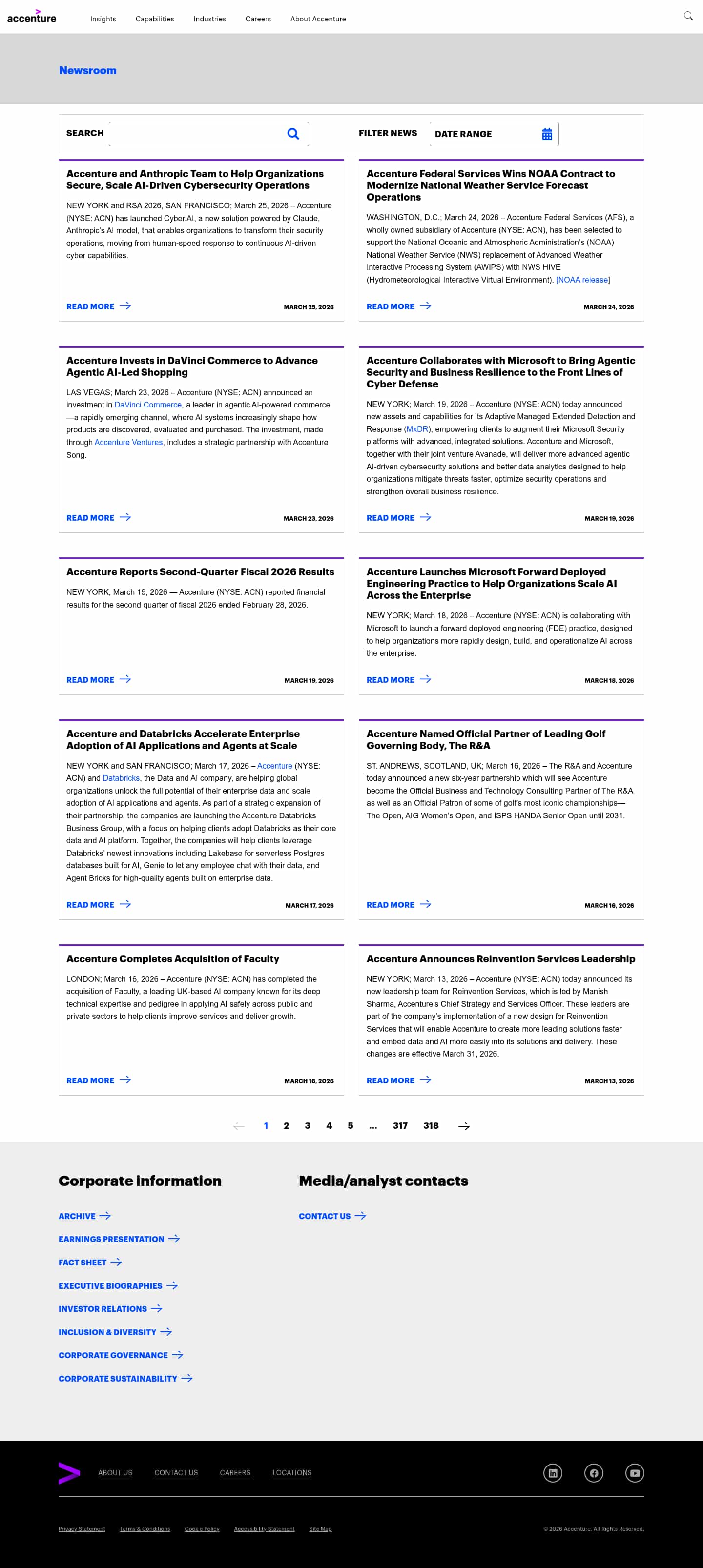 Latest website image capture