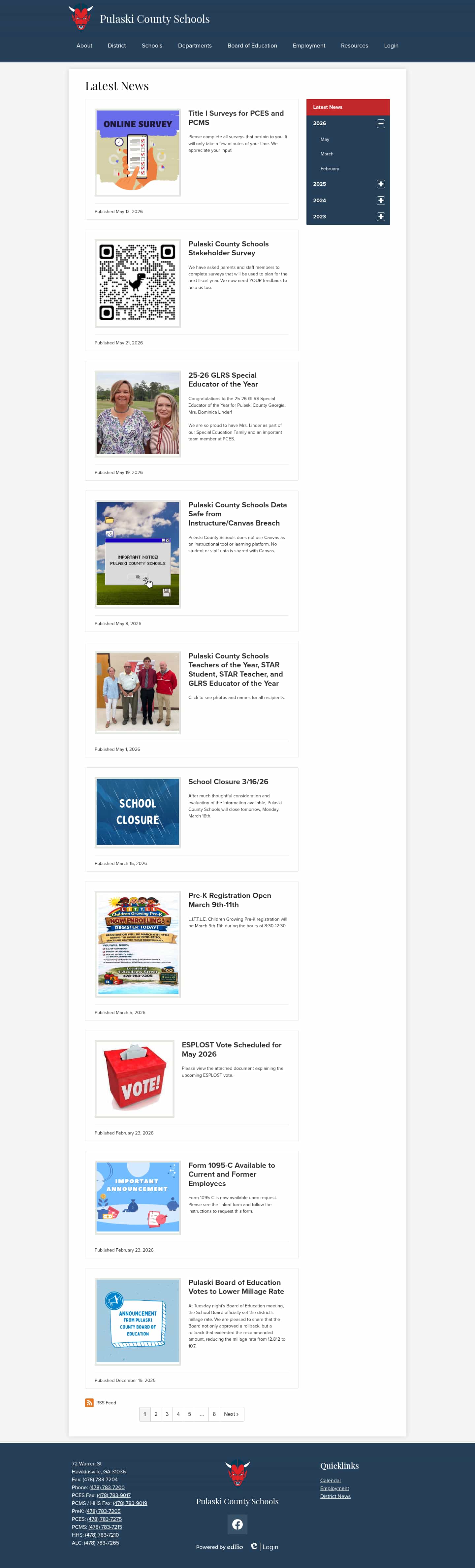 Latest website image capture