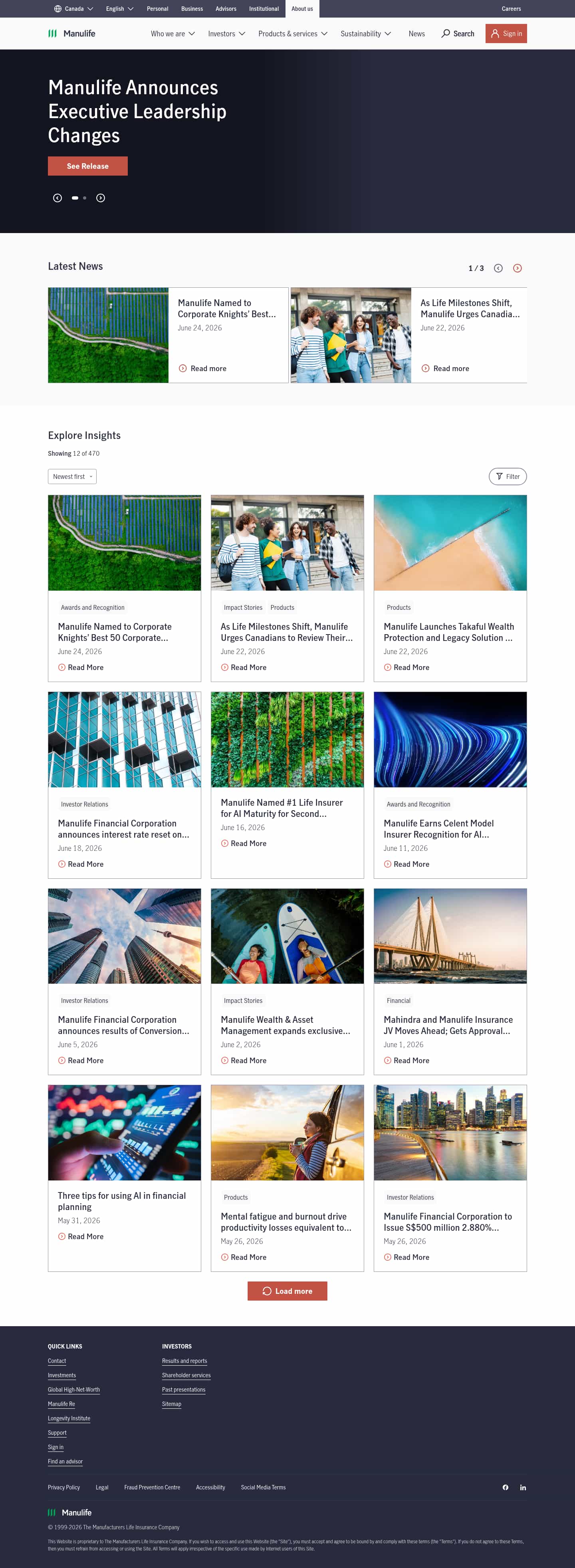 Latest website image capture