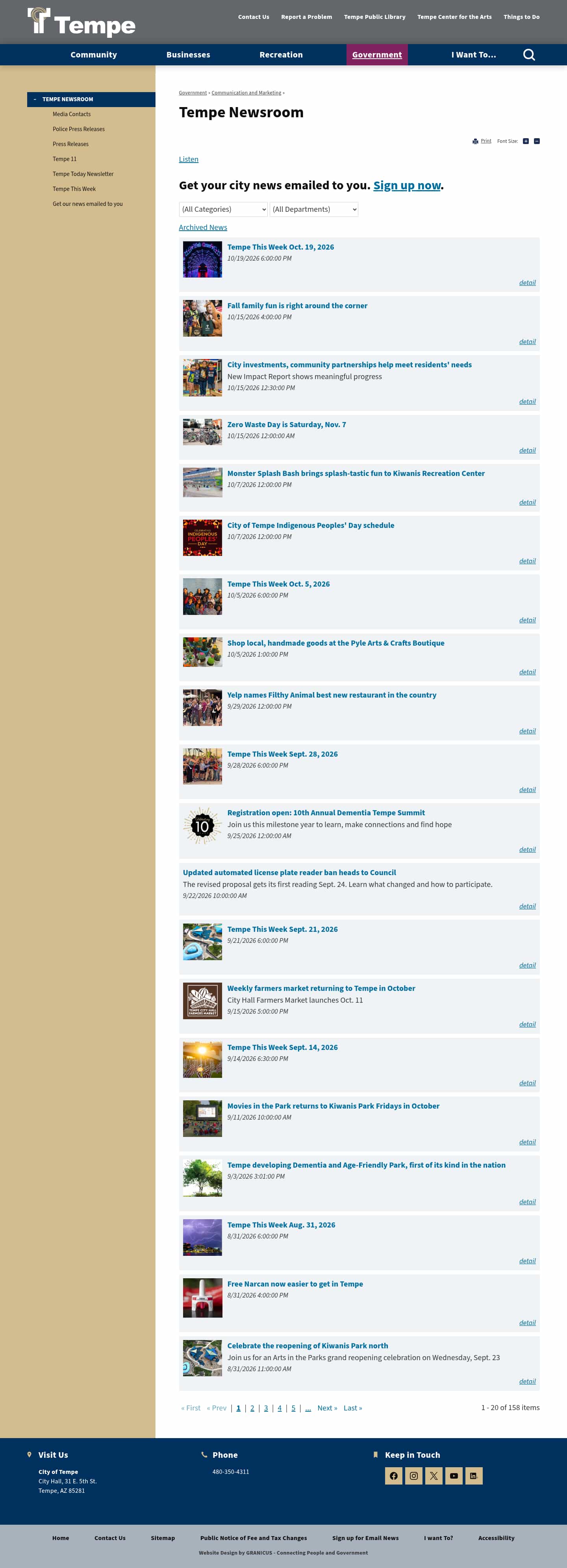 Latest website image capture