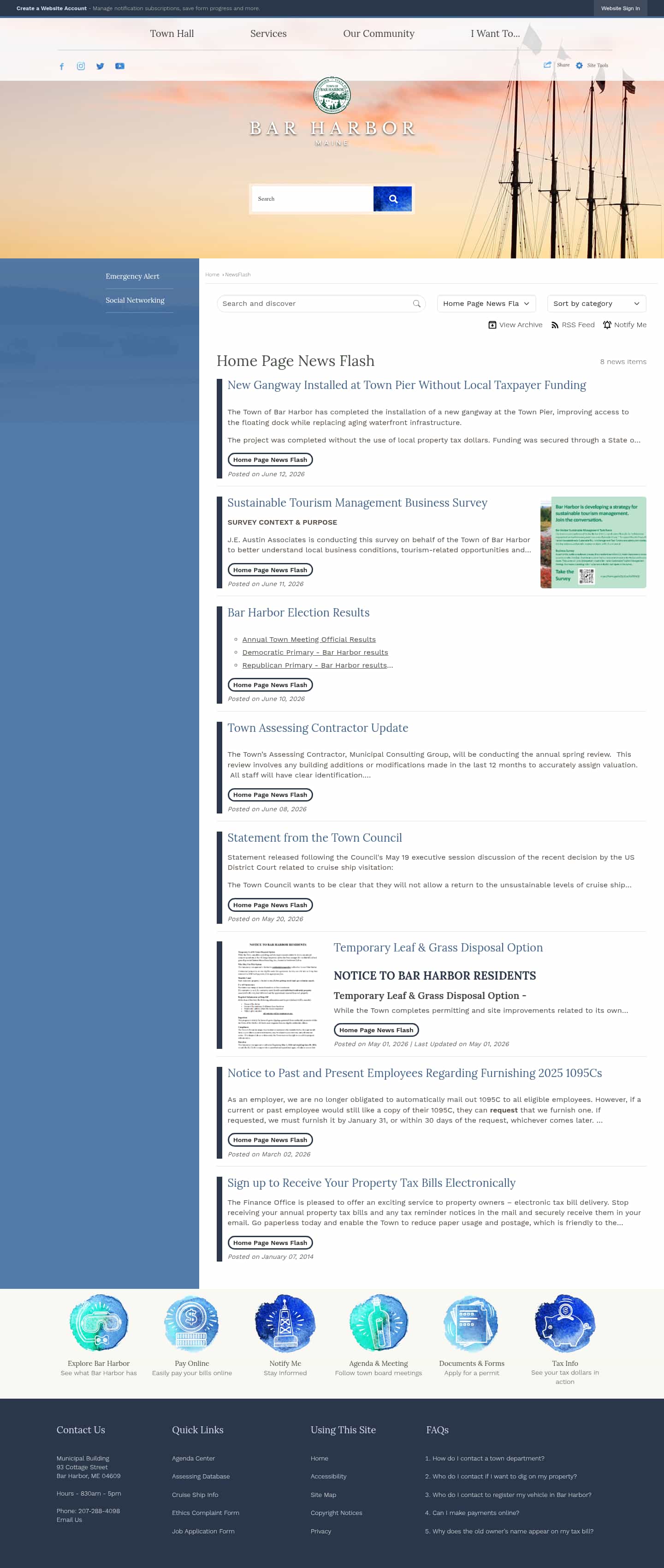 Latest website image capture