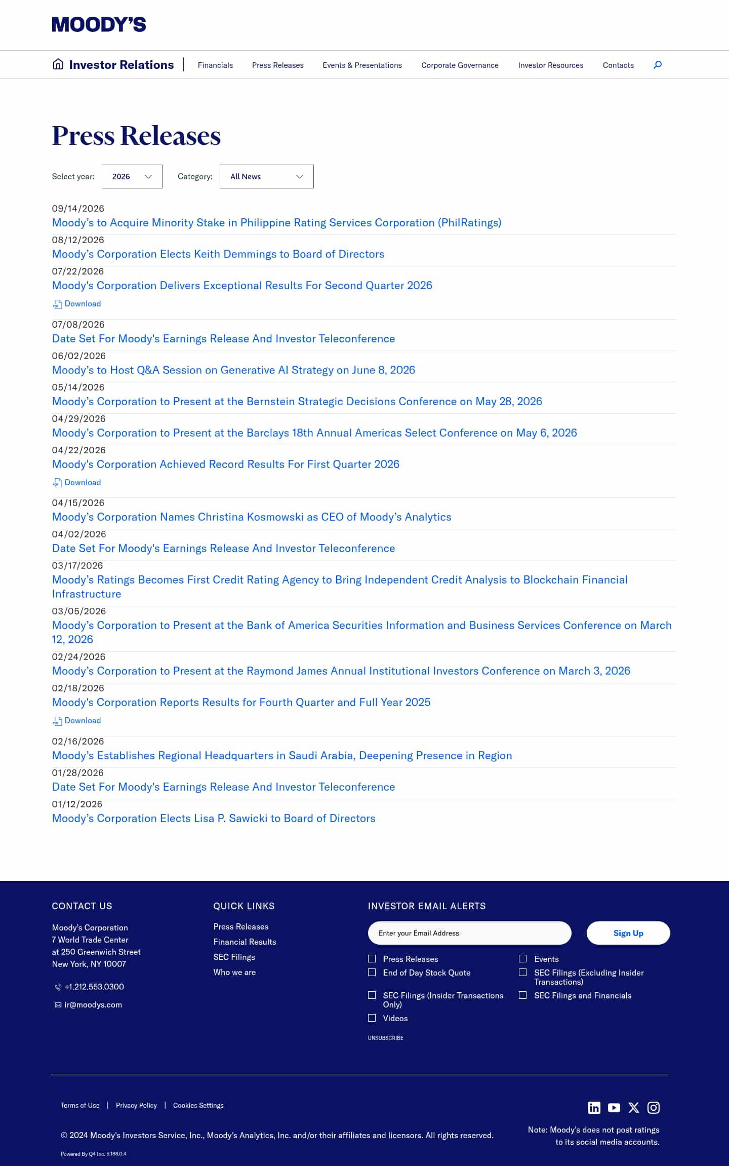 Latest website image capture