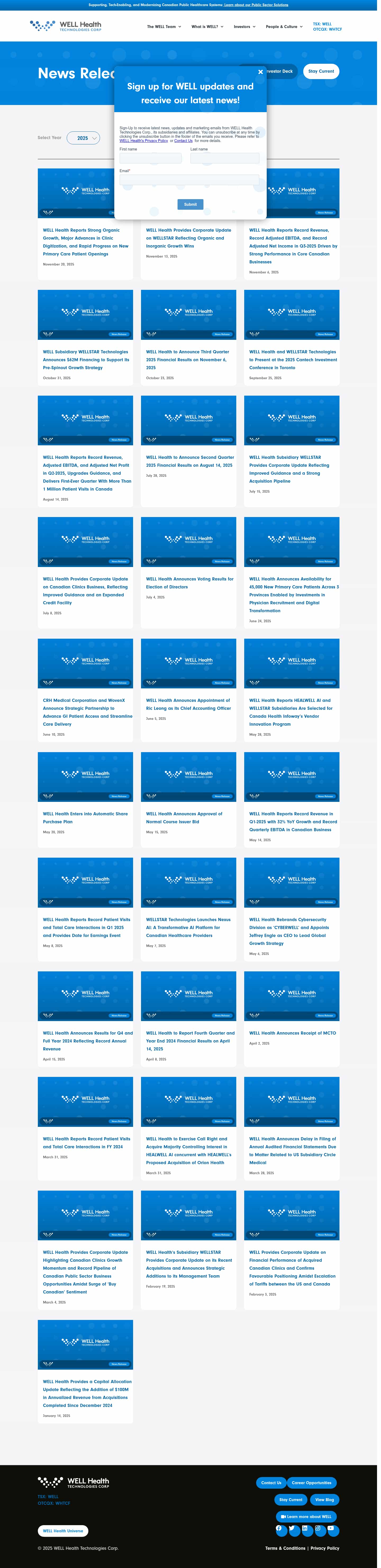 Latest website image capture