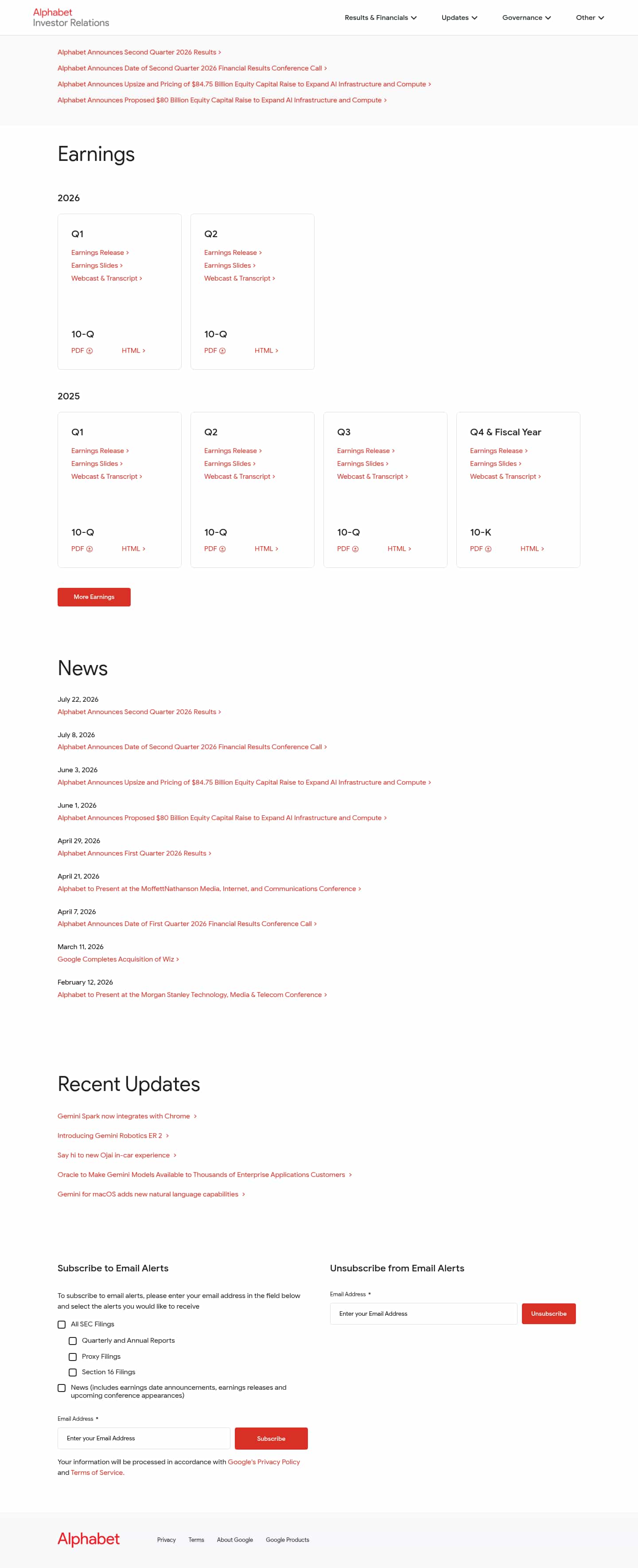 Latest website image capture