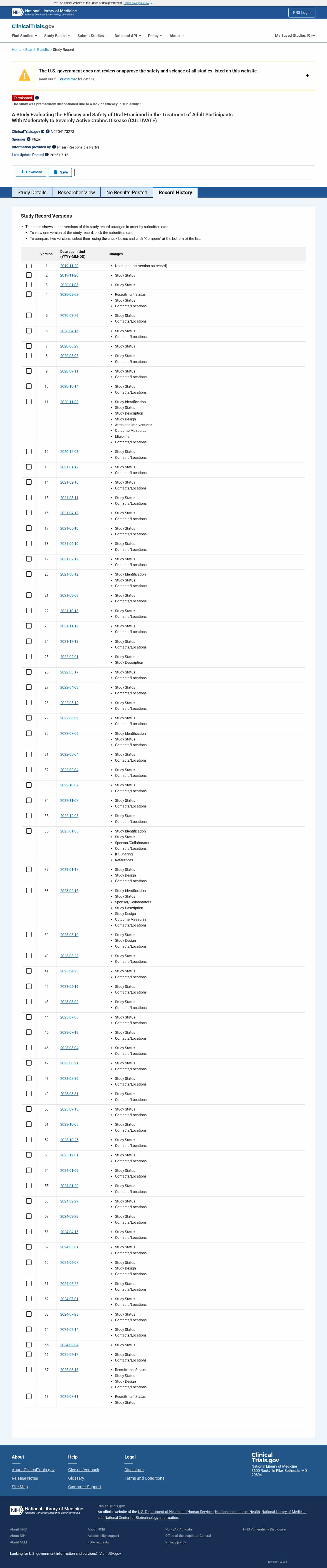 Latest website image capture
