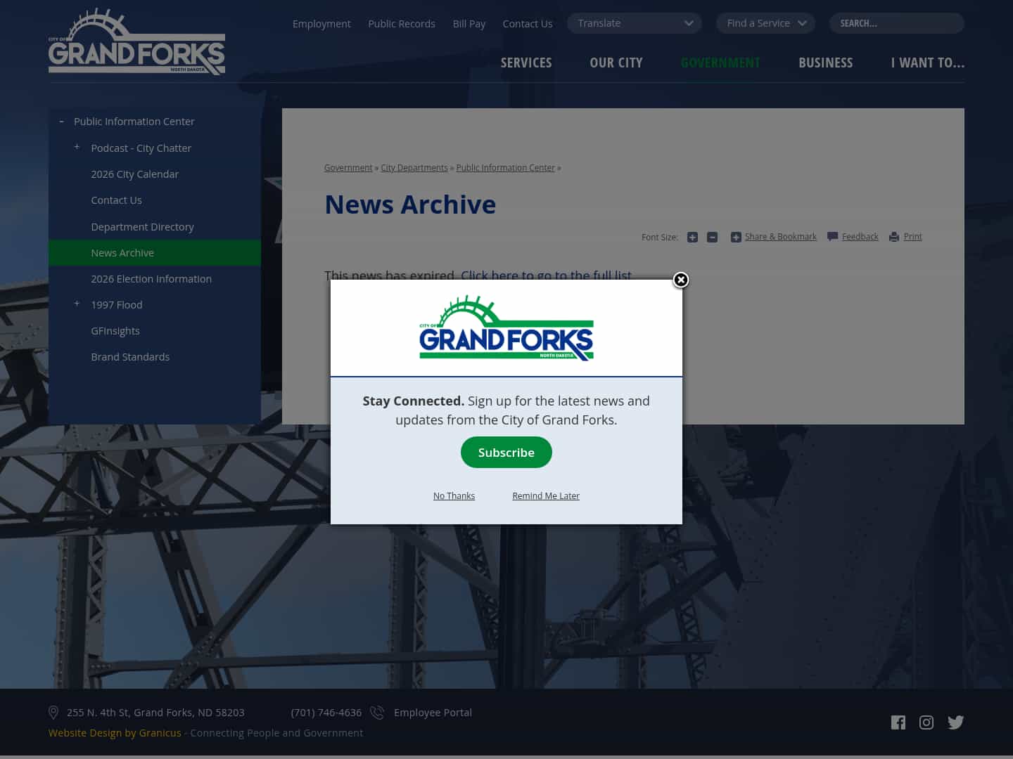 Latest website image capture