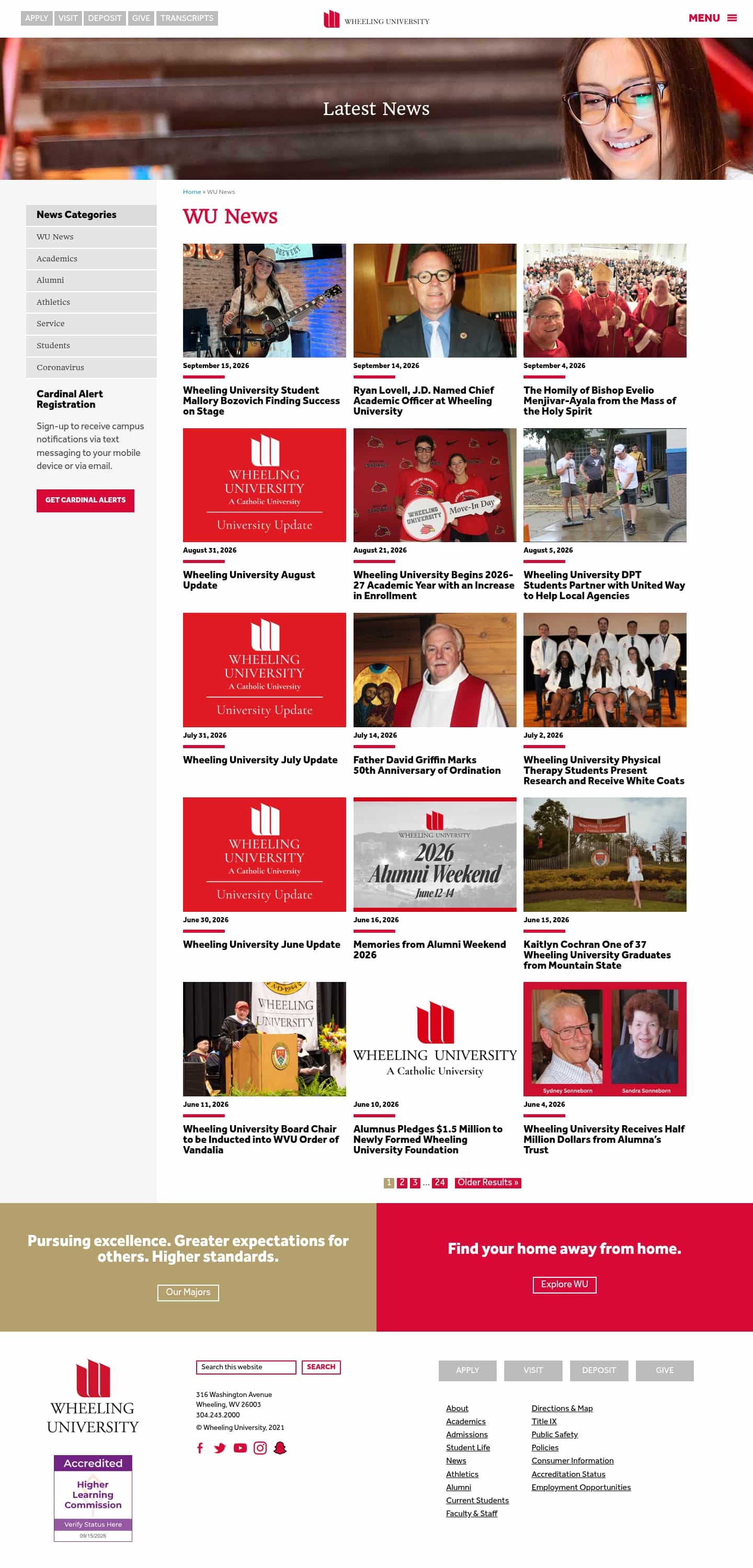 Latest website image capture