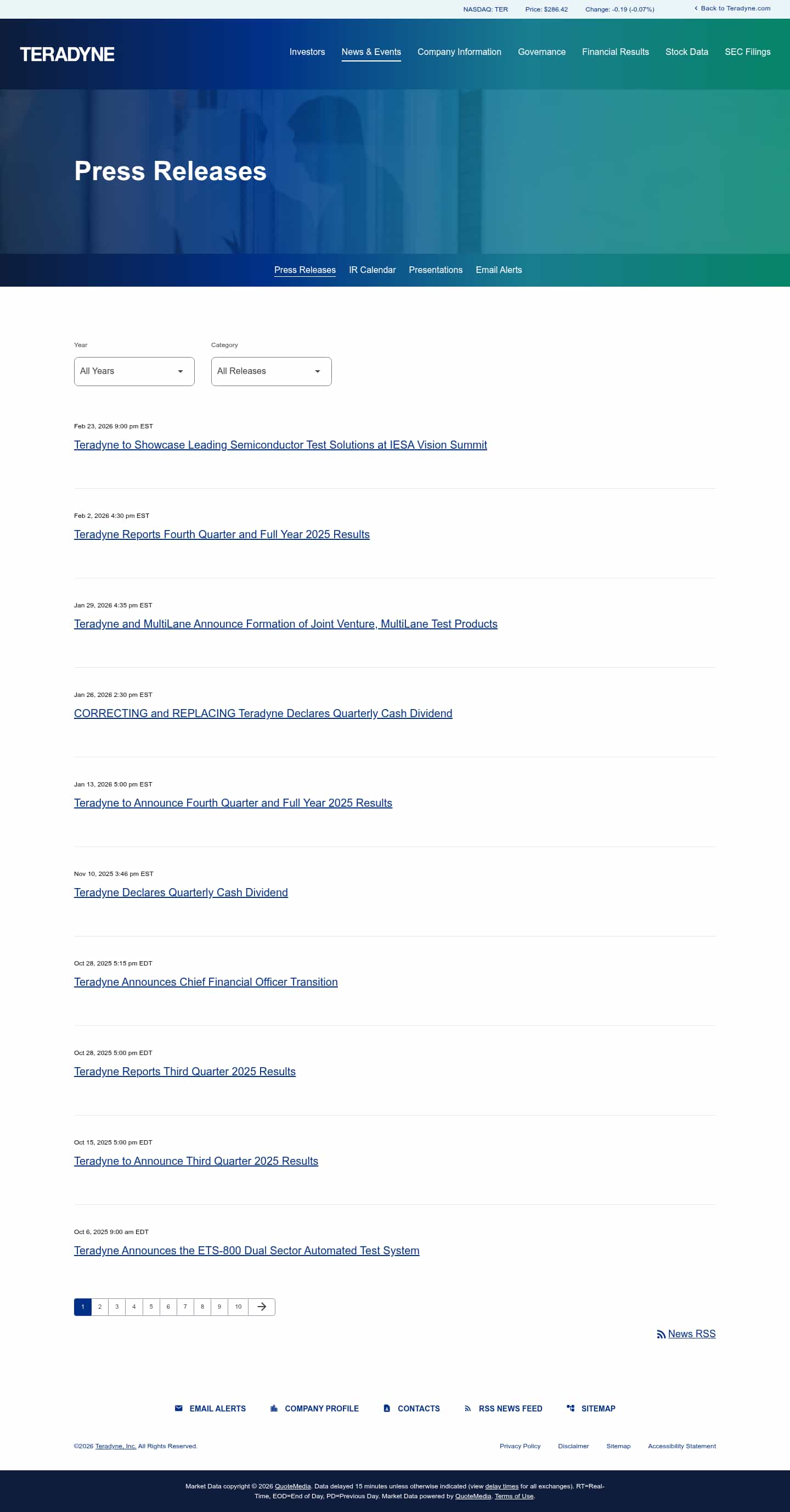 Latest website image capture