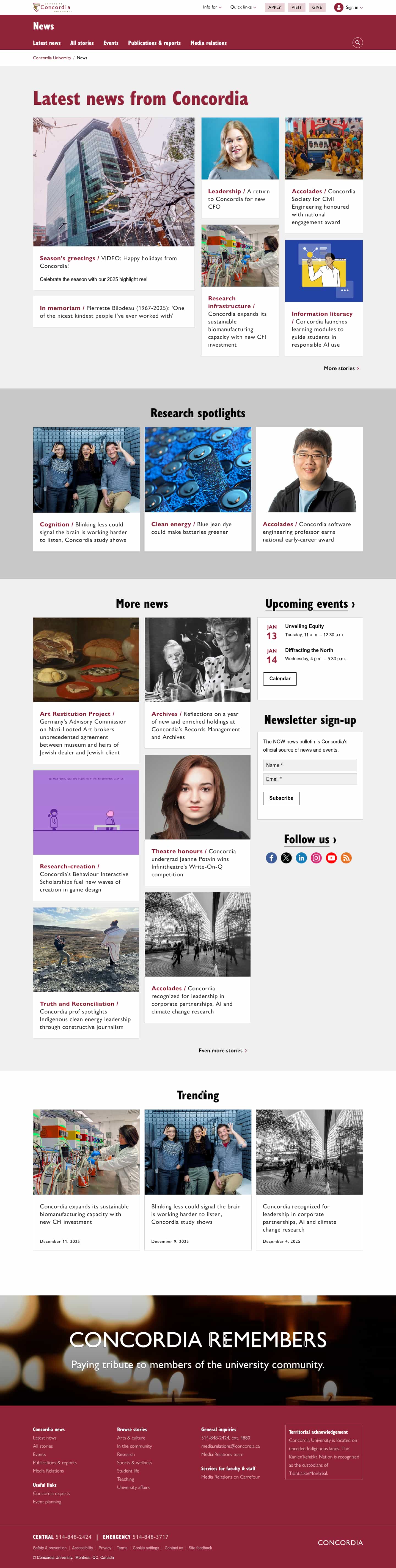 Latest website image capture
