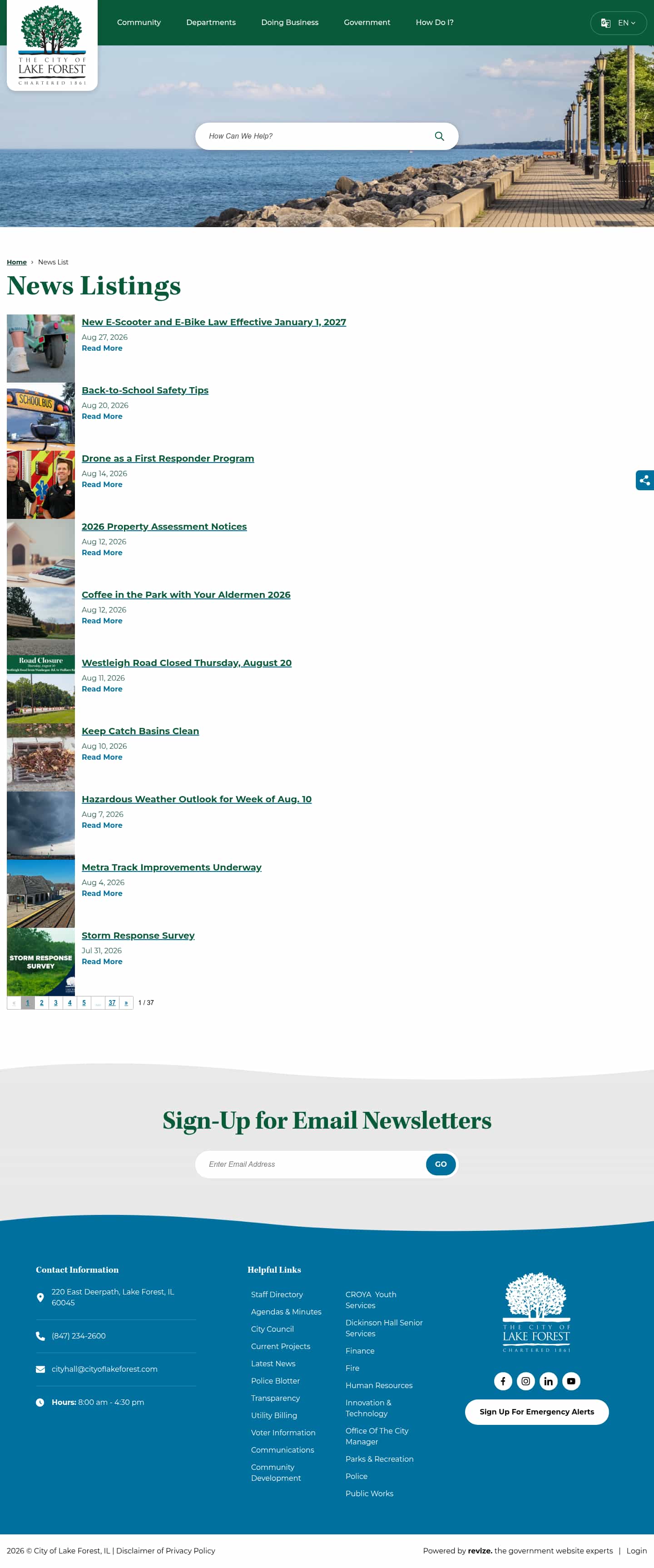 Latest website image capture