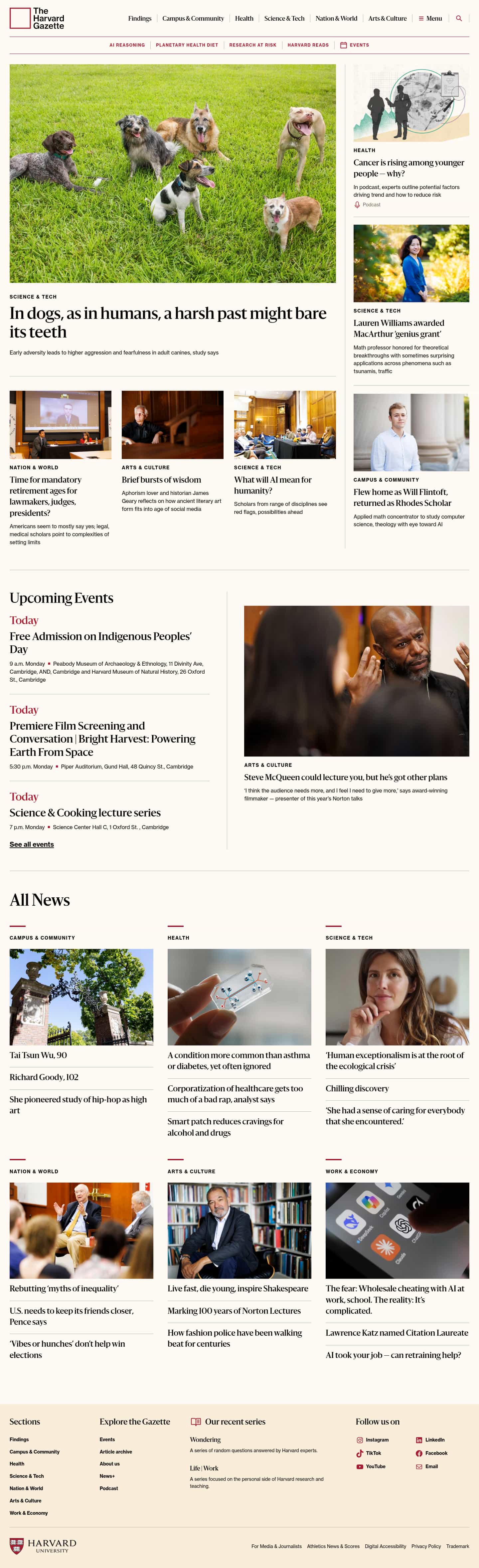 Latest website image capture