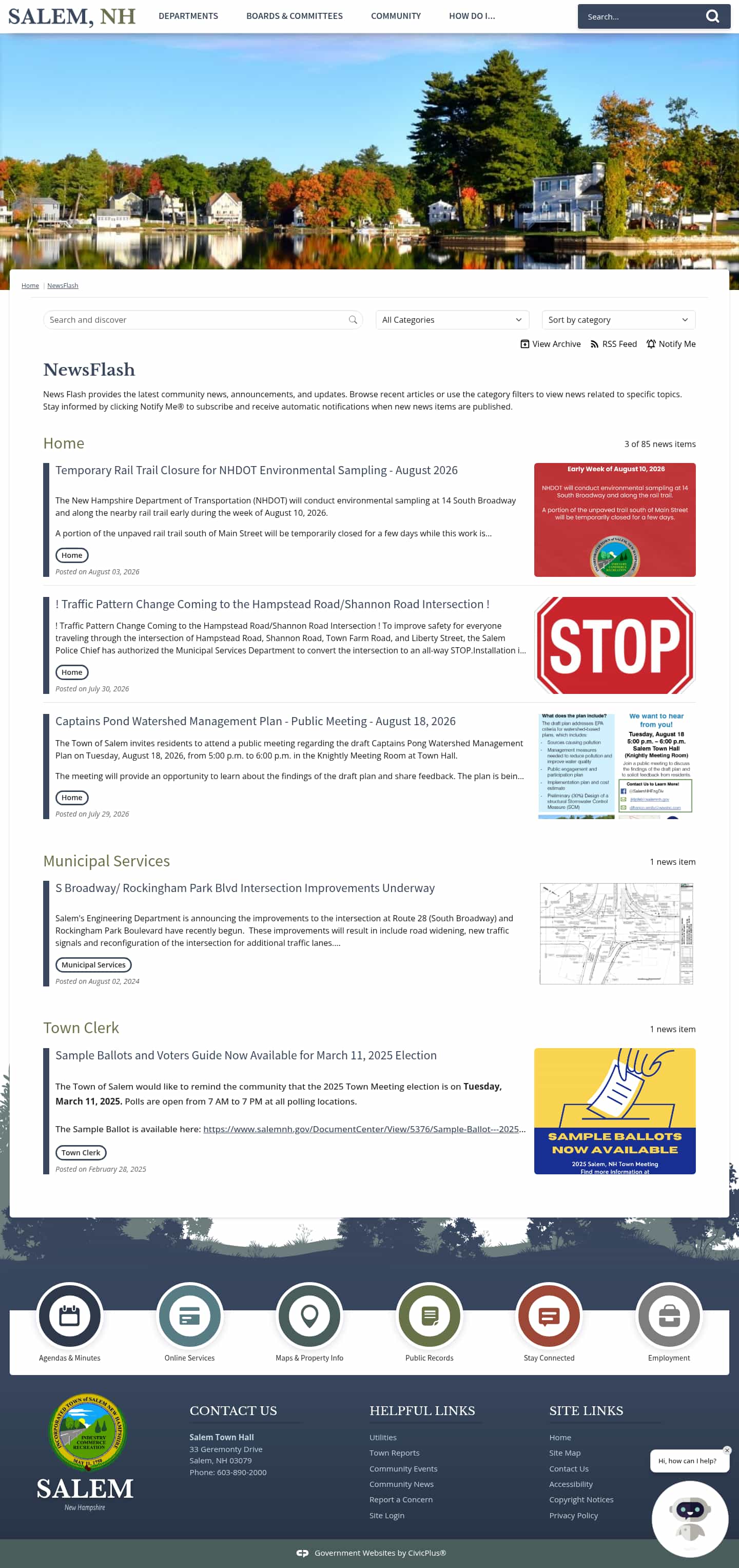 Latest website image capture