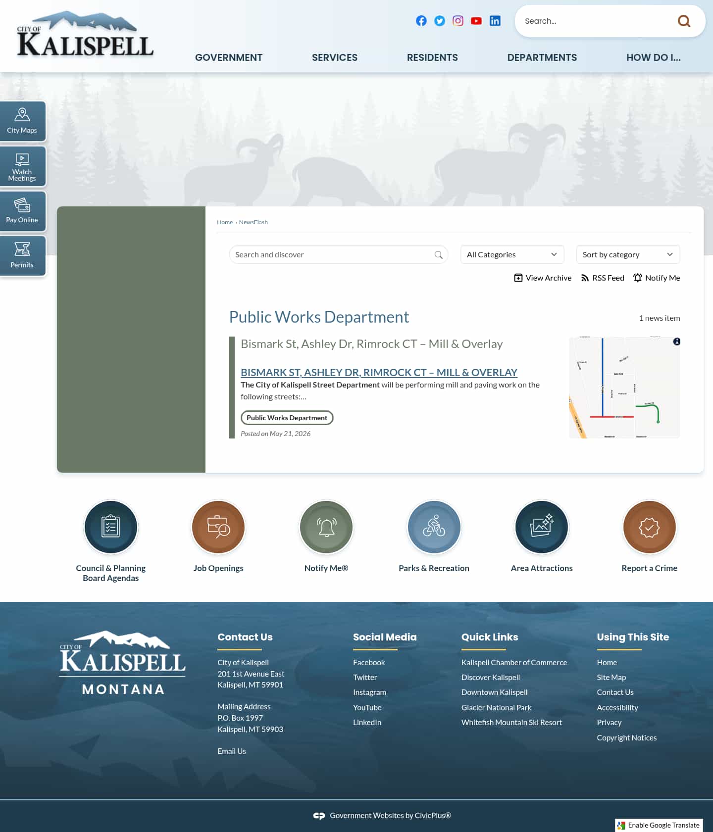Latest website image capture