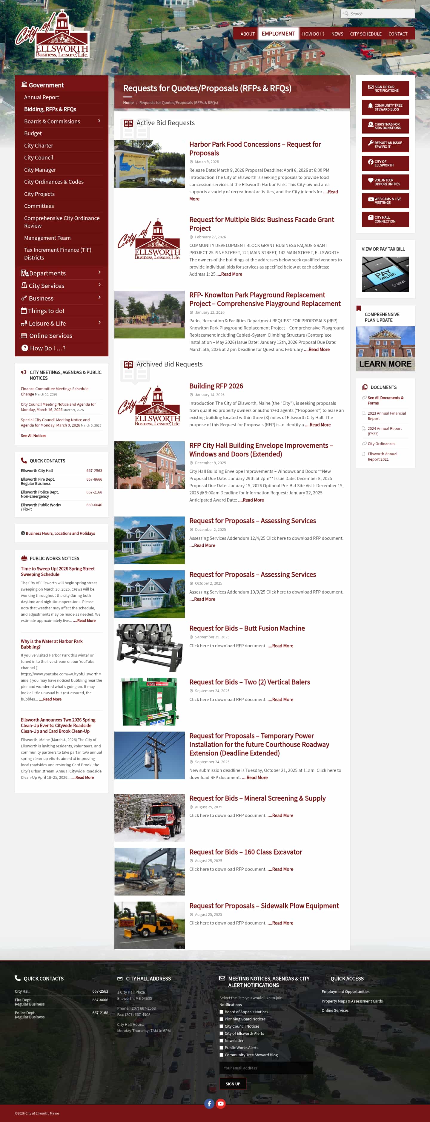 Latest website image capture