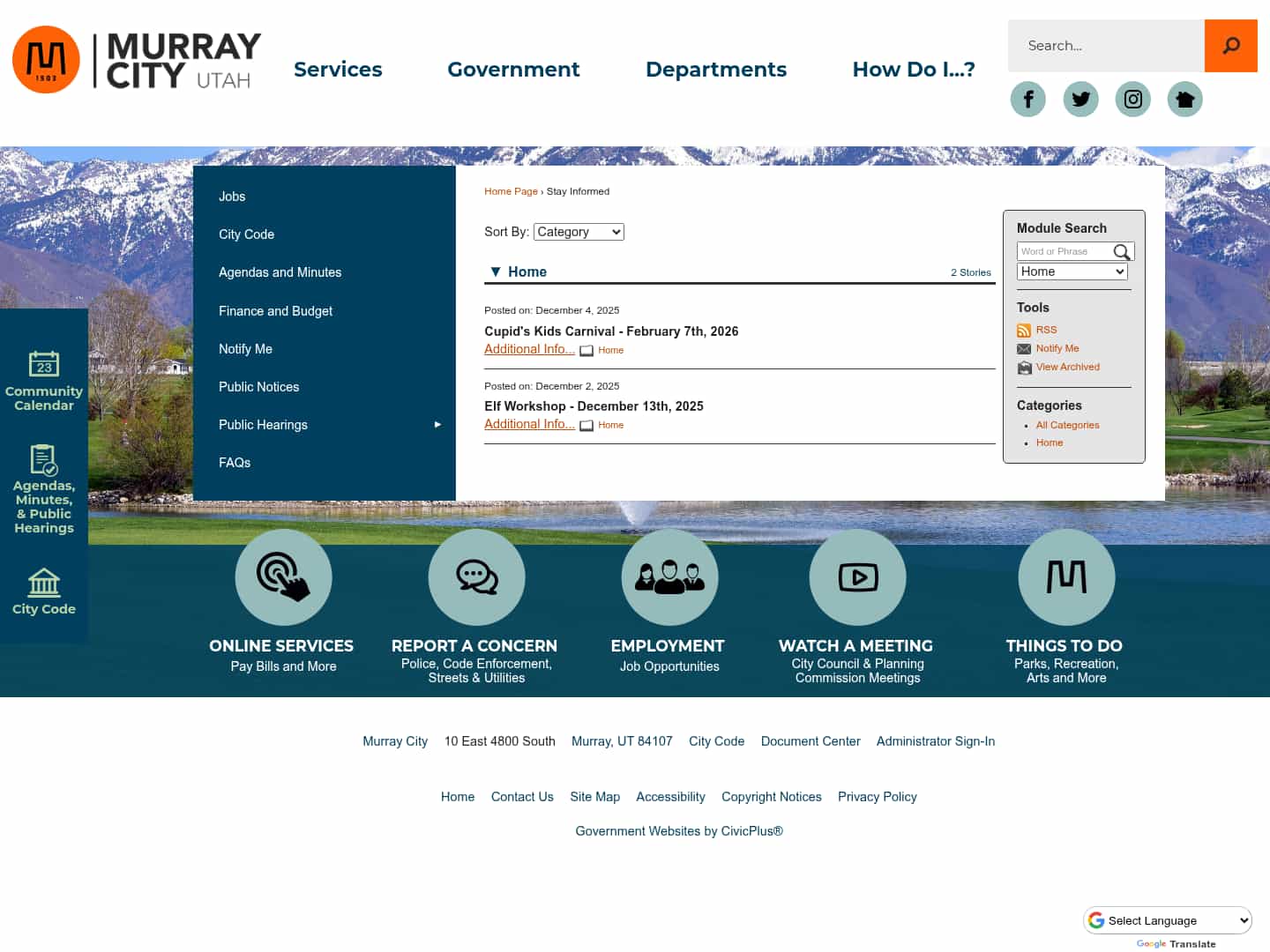 Latest website image capture