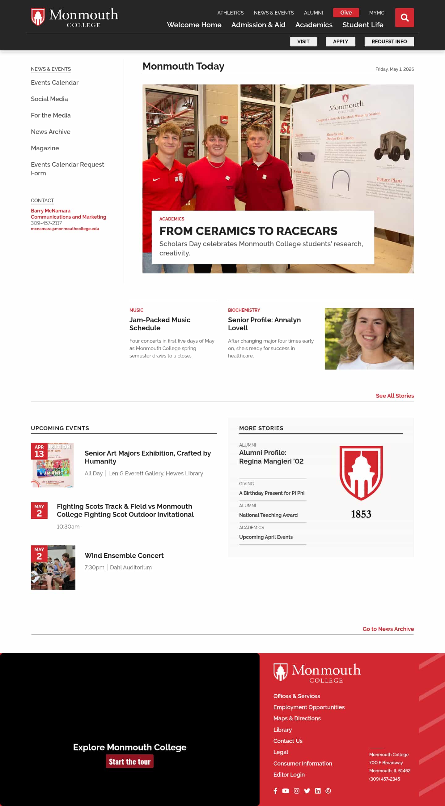 Latest website image capture