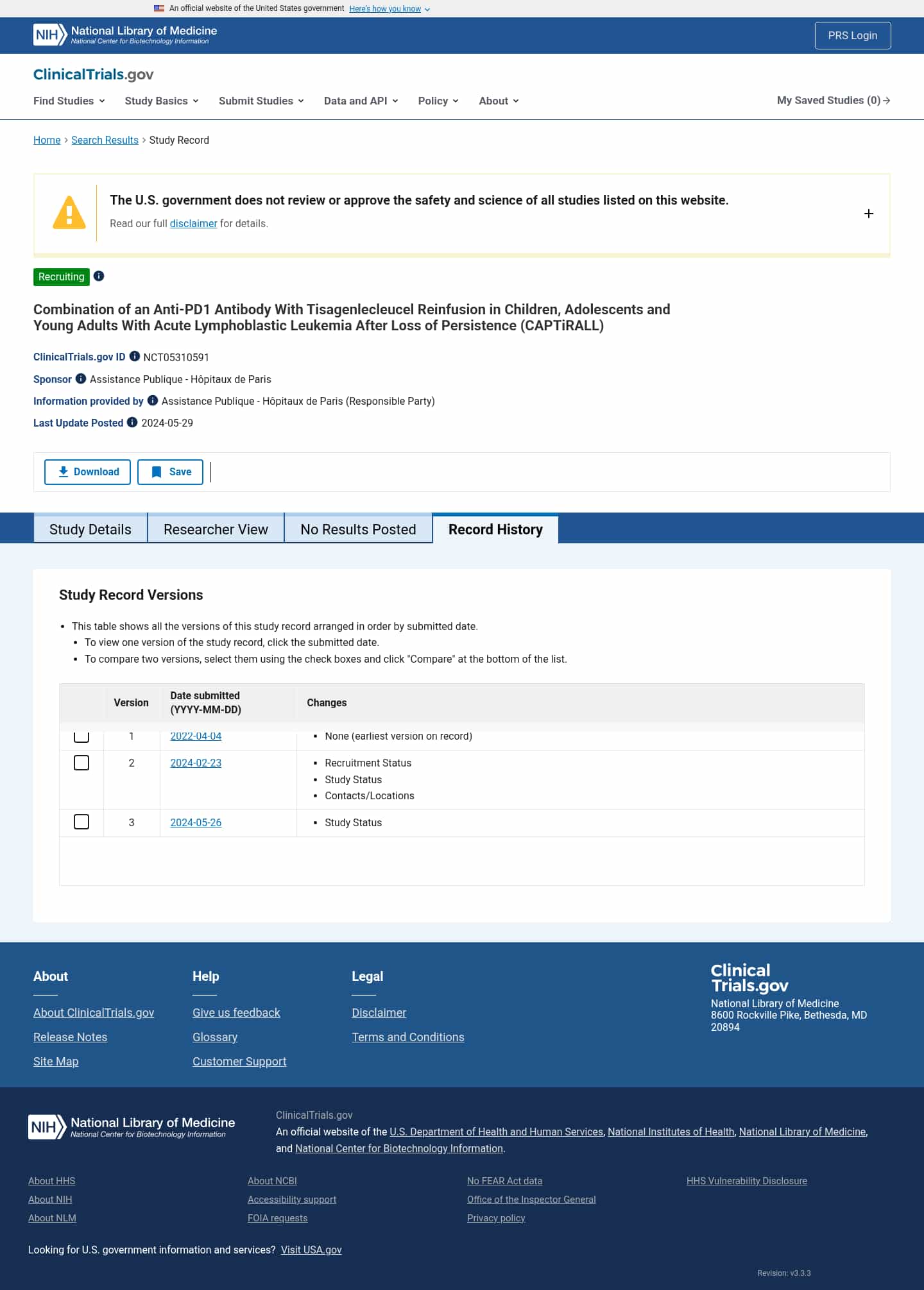 Latest website image capture
