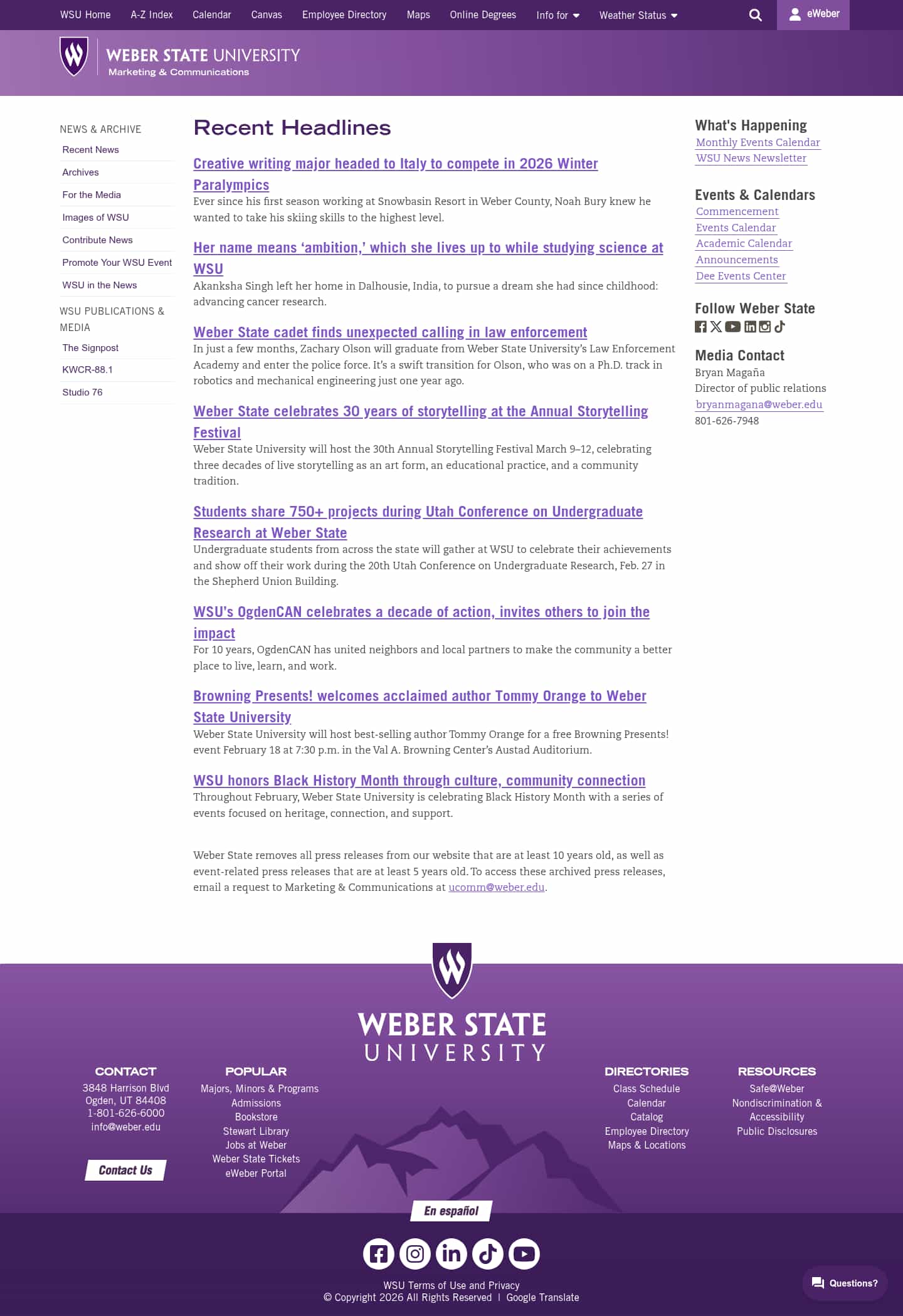 Latest website image capture