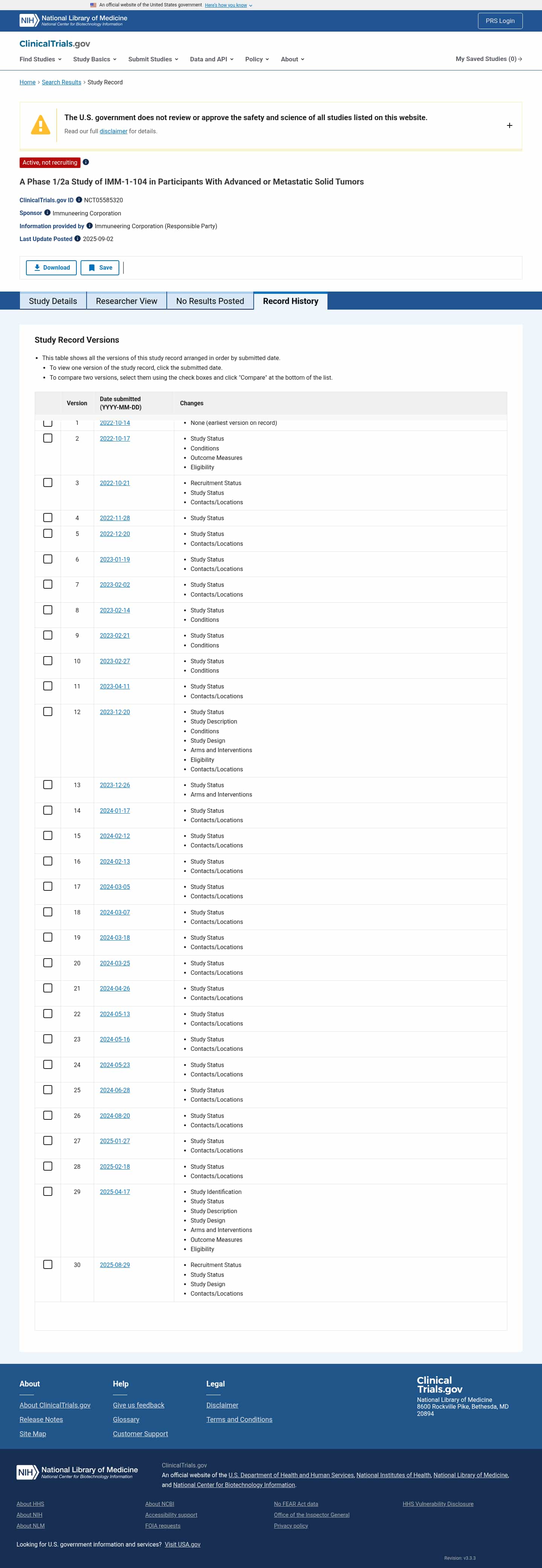 Latest website image capture