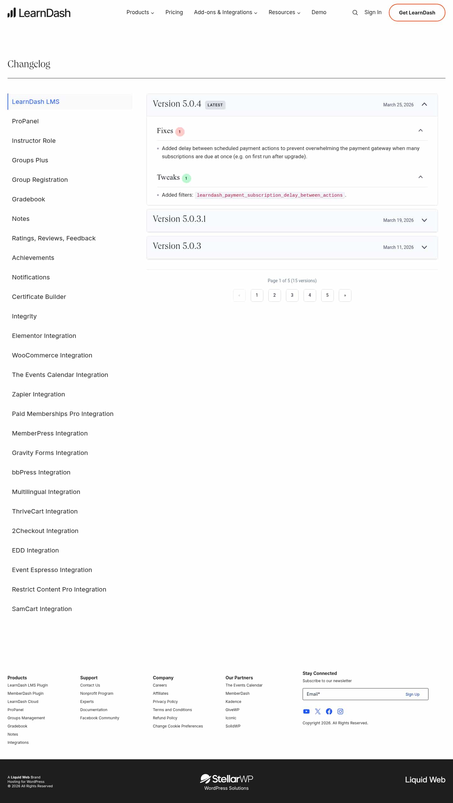 Latest website image capture